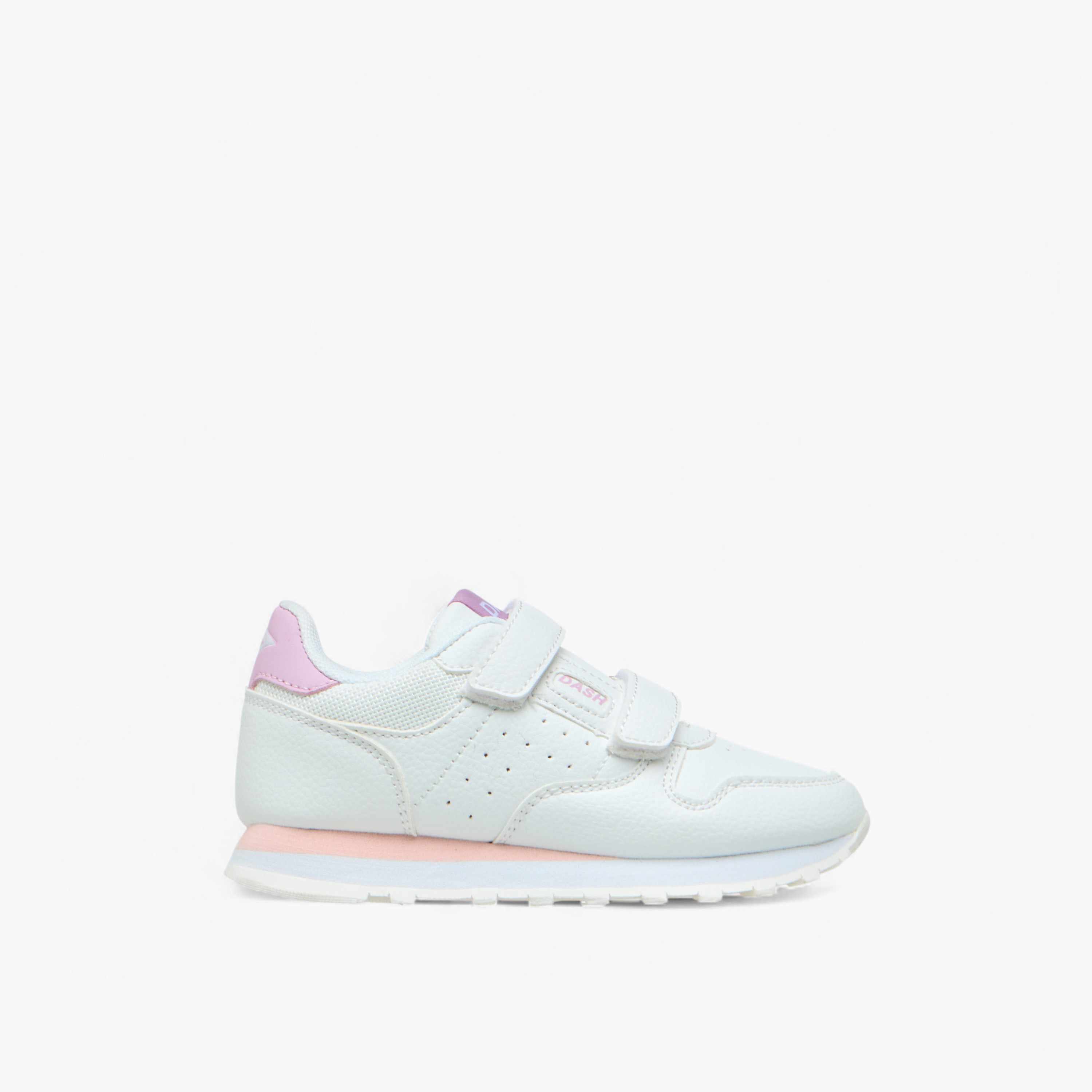 Dash Panelled Sneakers with Hook and Loop Closure-girls-shoes-sneakers-image-8