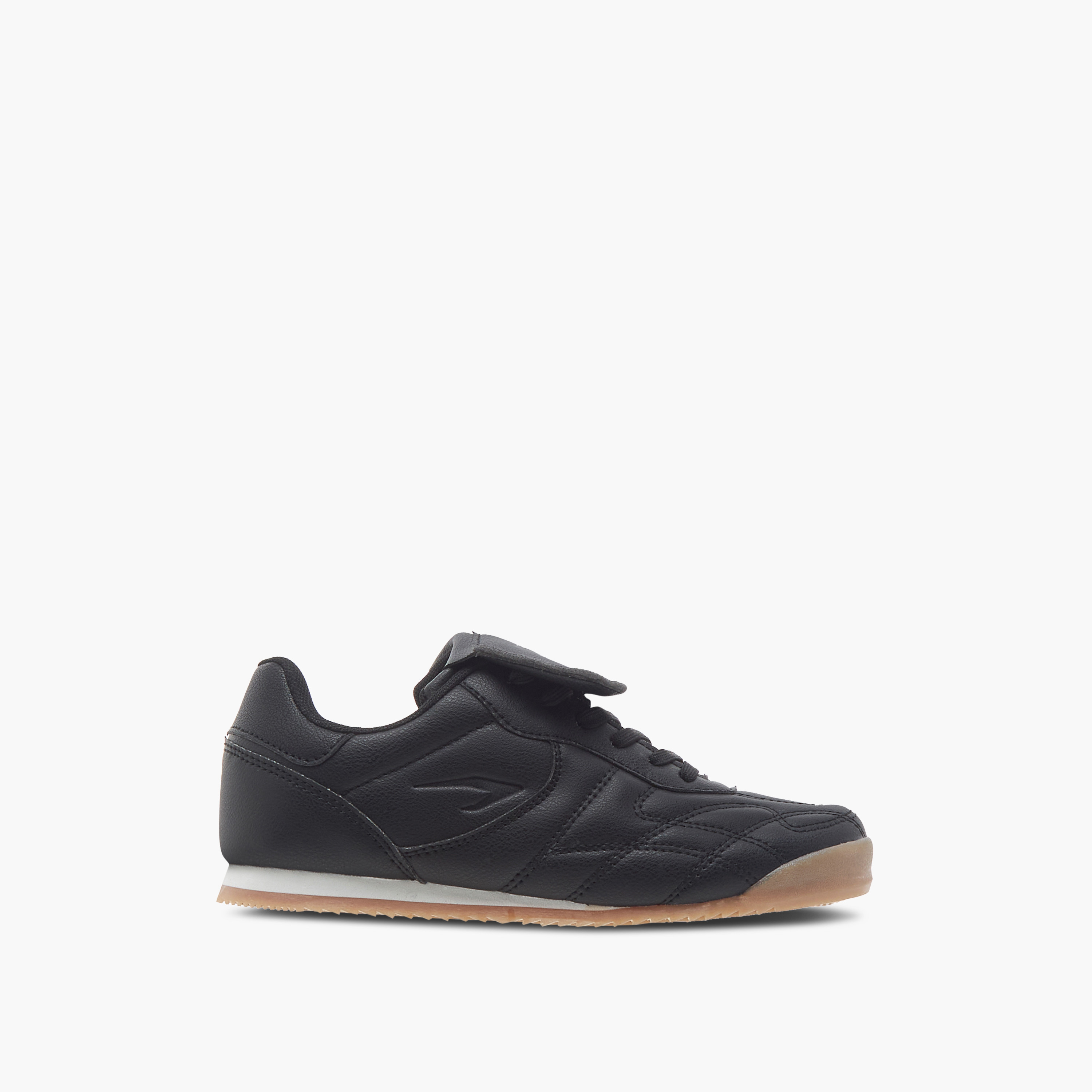 Dash Stitch Detail Sneakers with Lace-Up Closure-boys-shoes-schoolshoes-image-3
