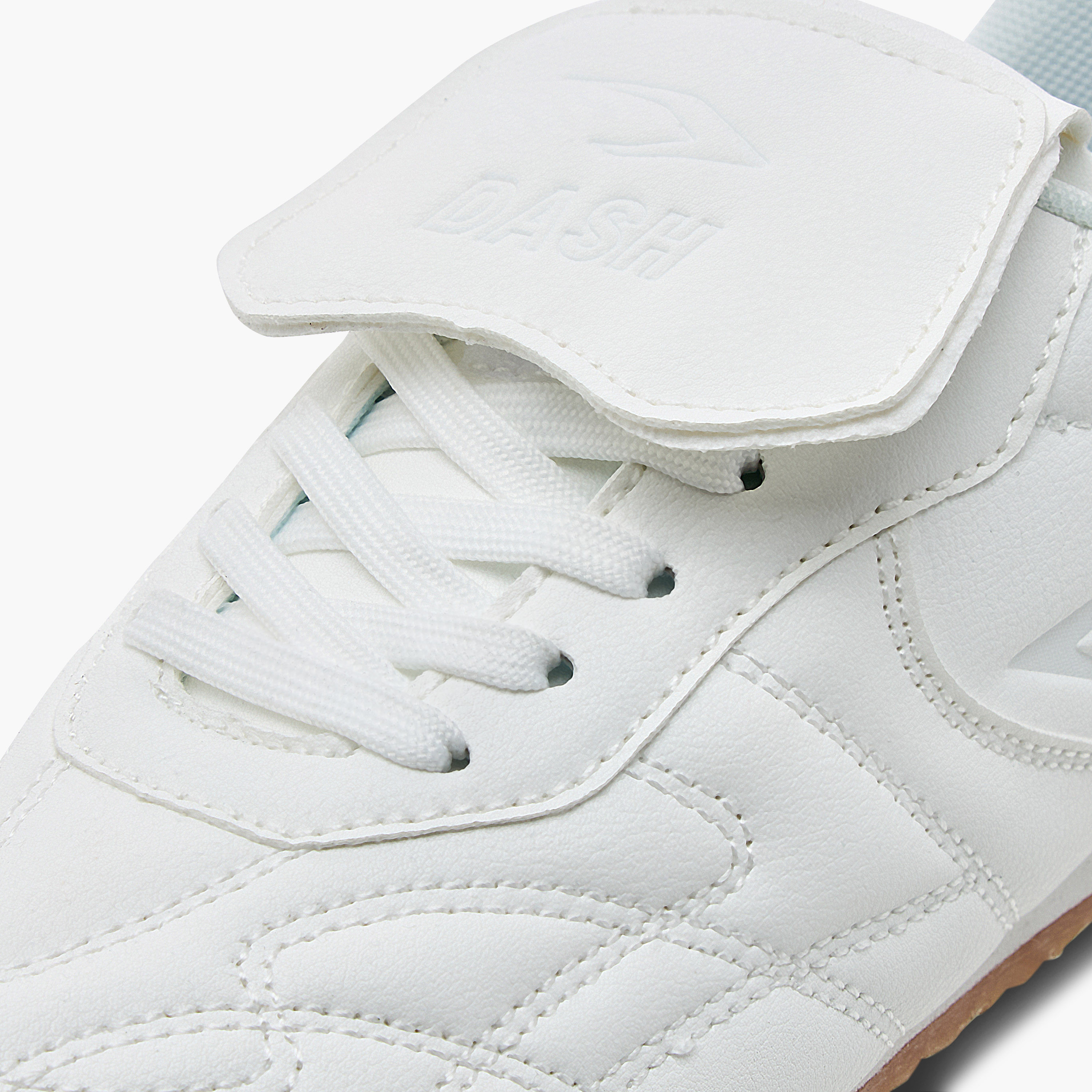 Dash Stitch Detail Sneakers with Lace-Up Closure-boys-shoes-schoolshoes-image-4