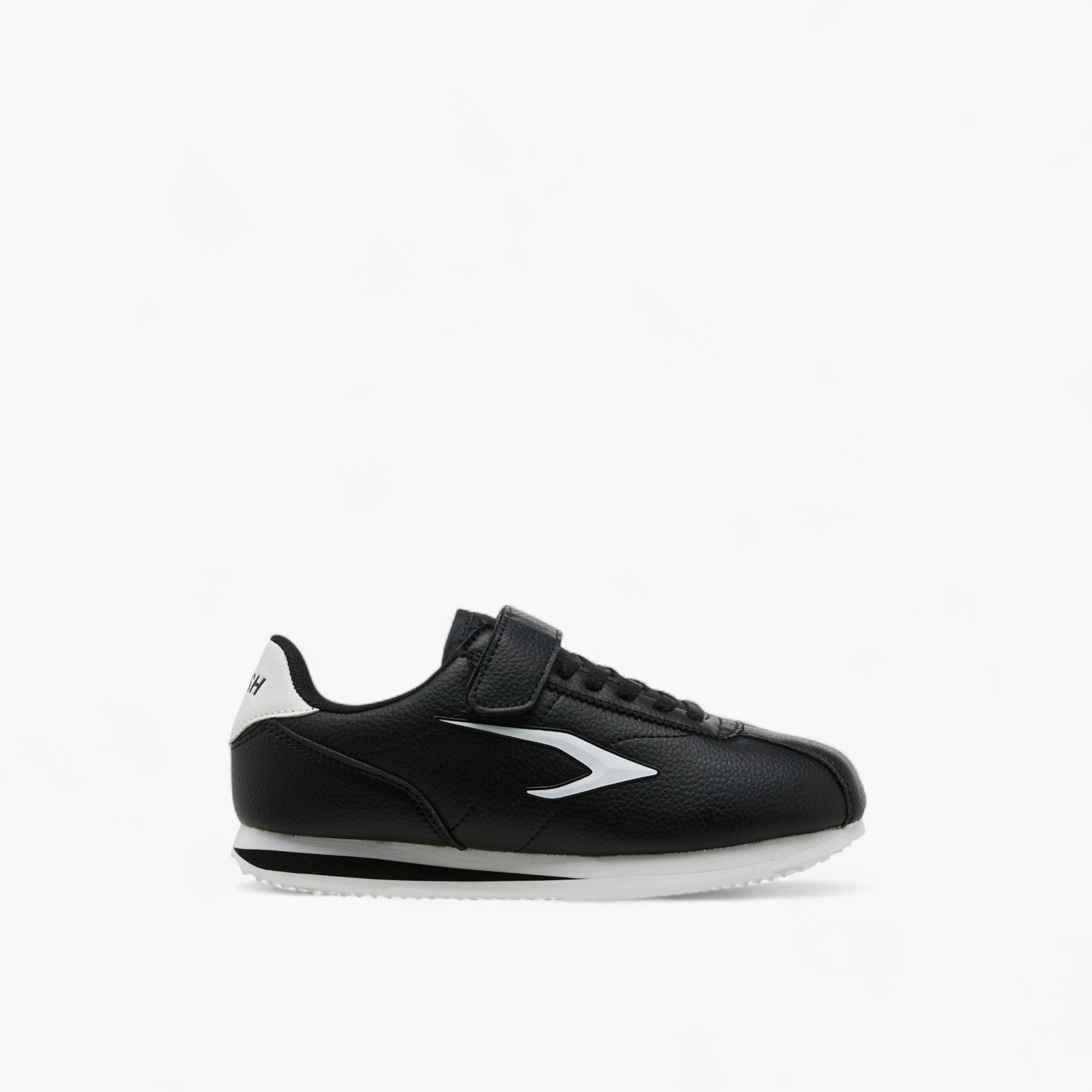Dash Panelled Sneakers with Hook and Loop Closure-boys-shoes-sneakers-image-3