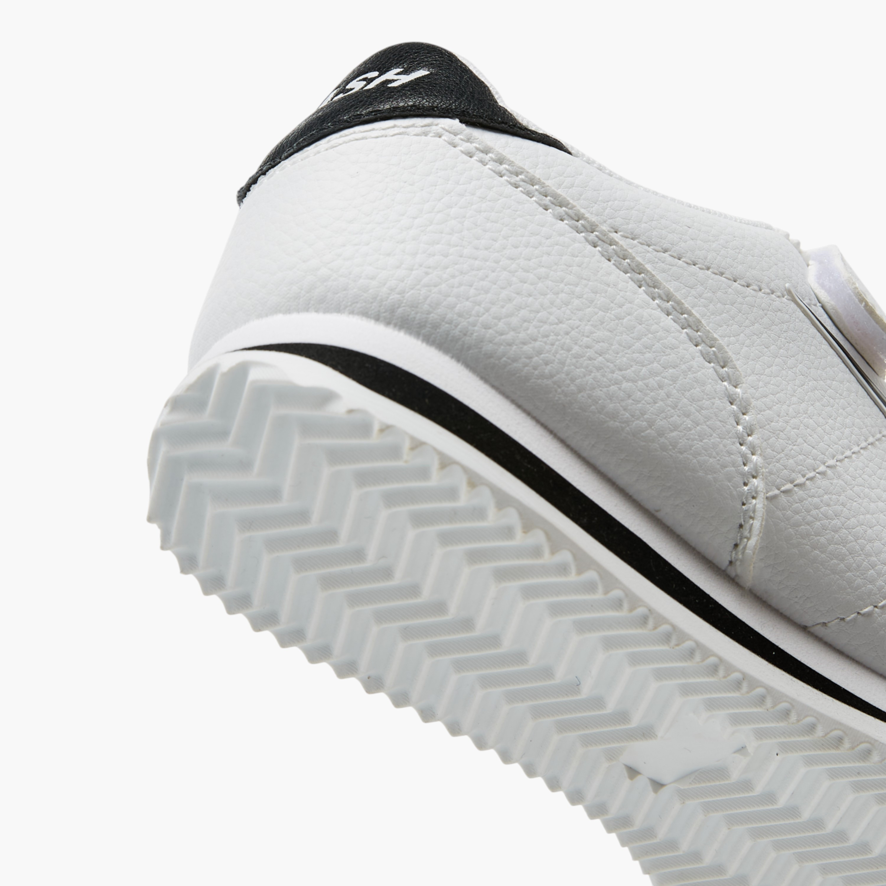 Dash Panelled Sneakers with Hook and Loop Closure-boys-shoes-sneakers-image-5