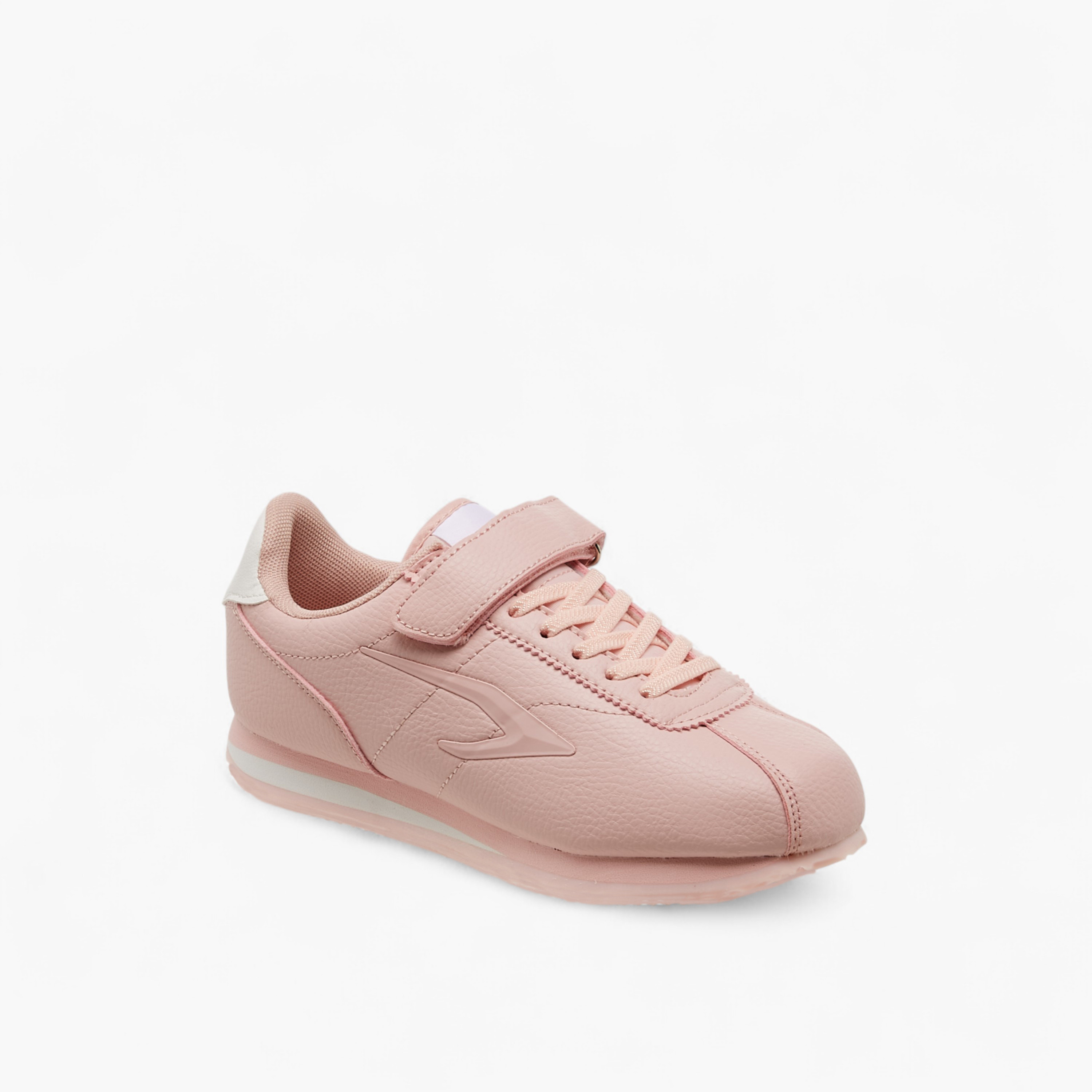 Dash Girls Textured Hook & Loop Walking Shoes-girls-shoes-sports-image-2