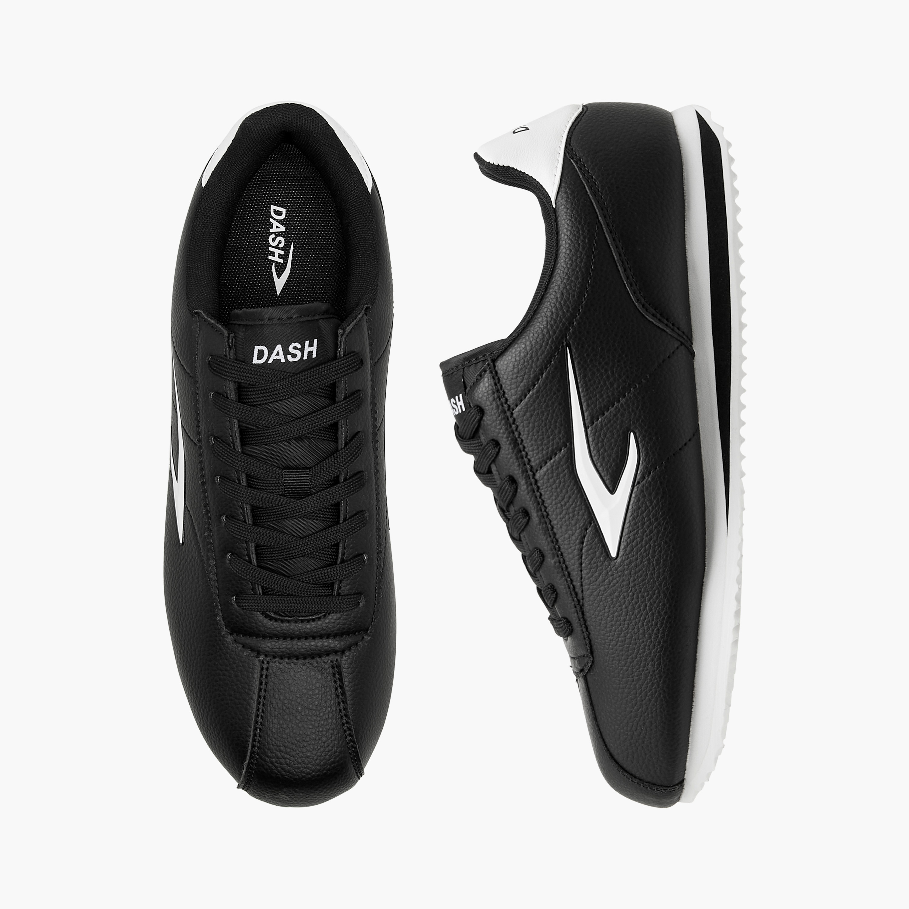 Dash Panelled Lace-Up Sneakers-men-shoes-sneakers-image-1