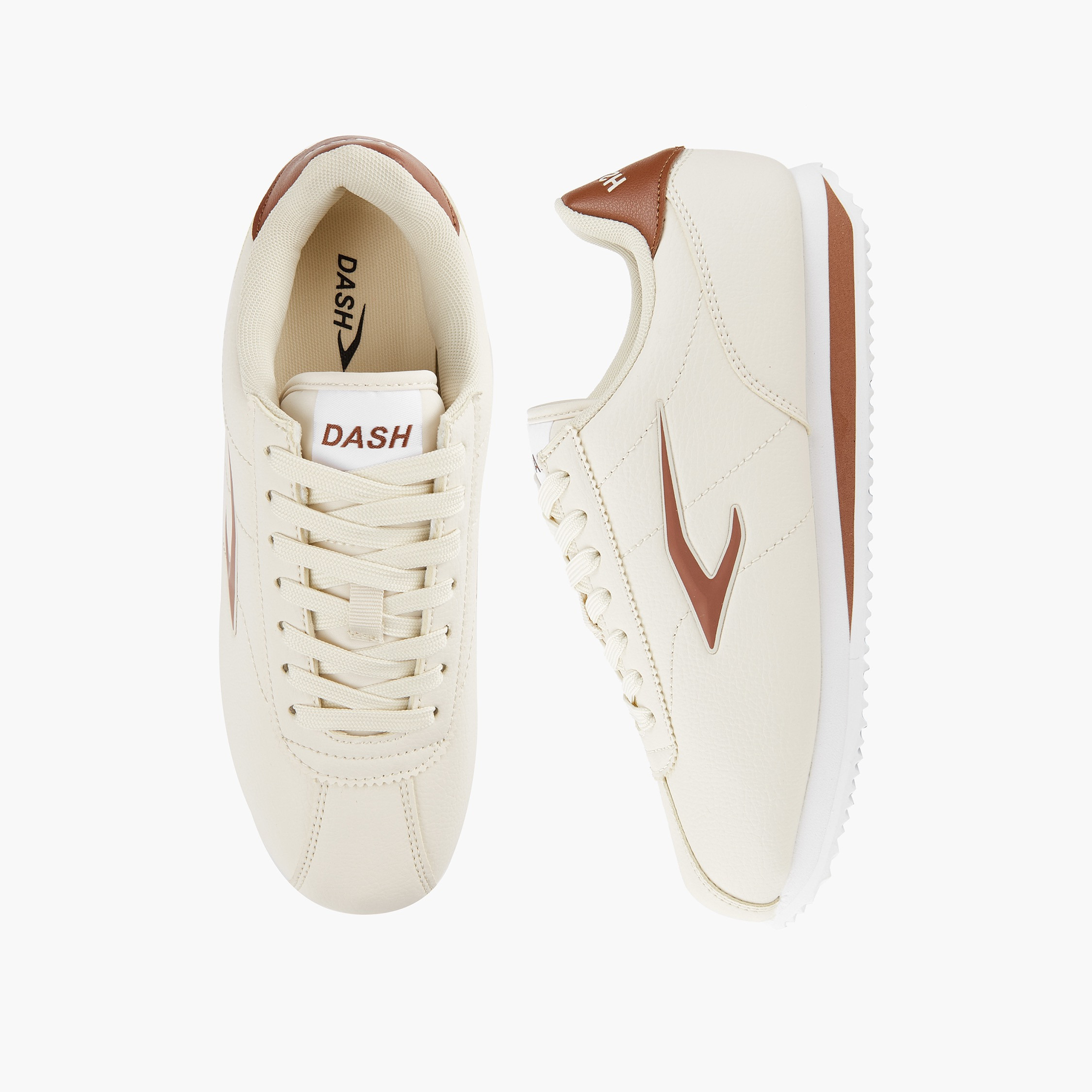 Dash Women Panelled Lace-Up Sneakers-women-shoes-sneakers-image-1