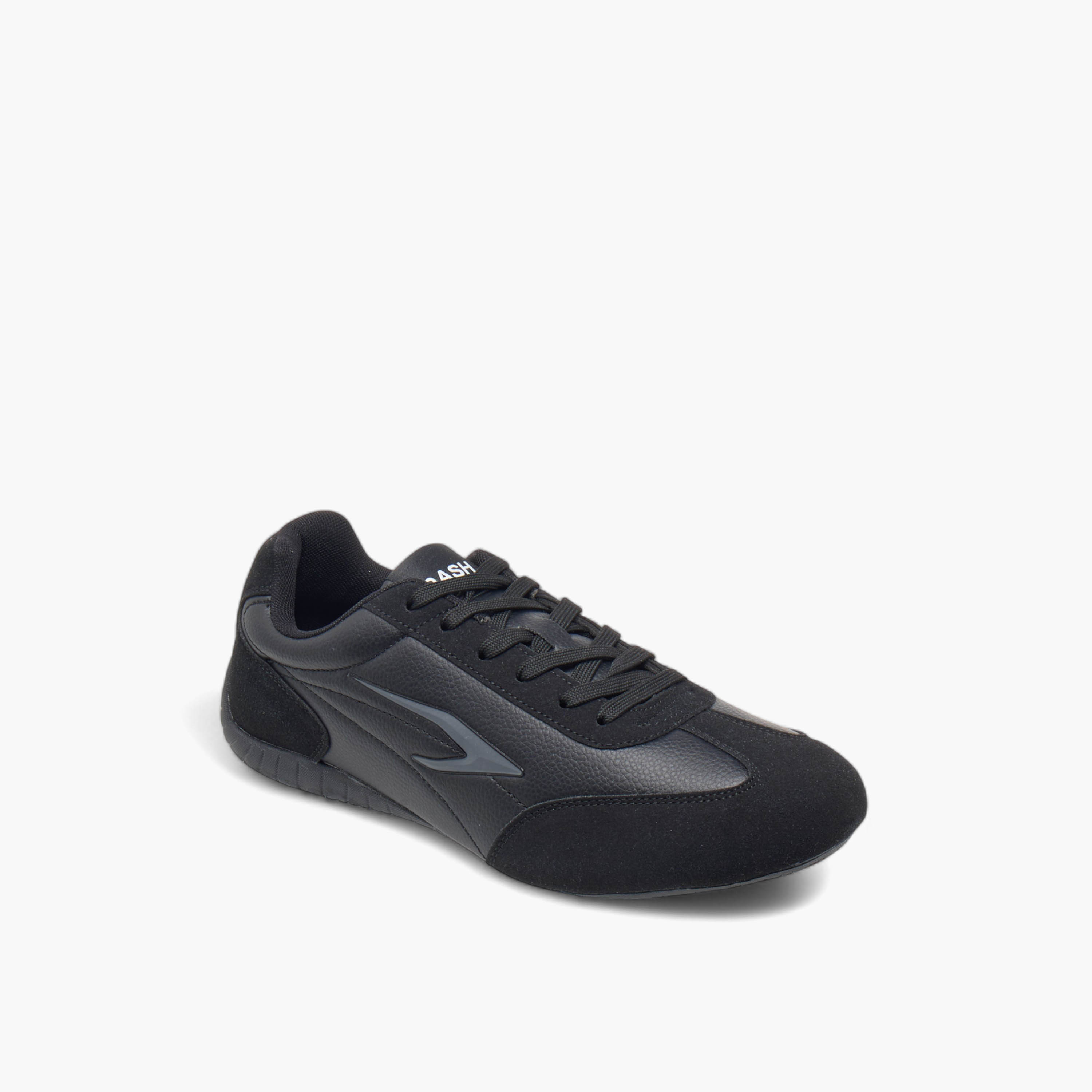 Dash Logo Detail Sports Shoes with Lace-Up Closure-men-shoes-sneakers-image-2