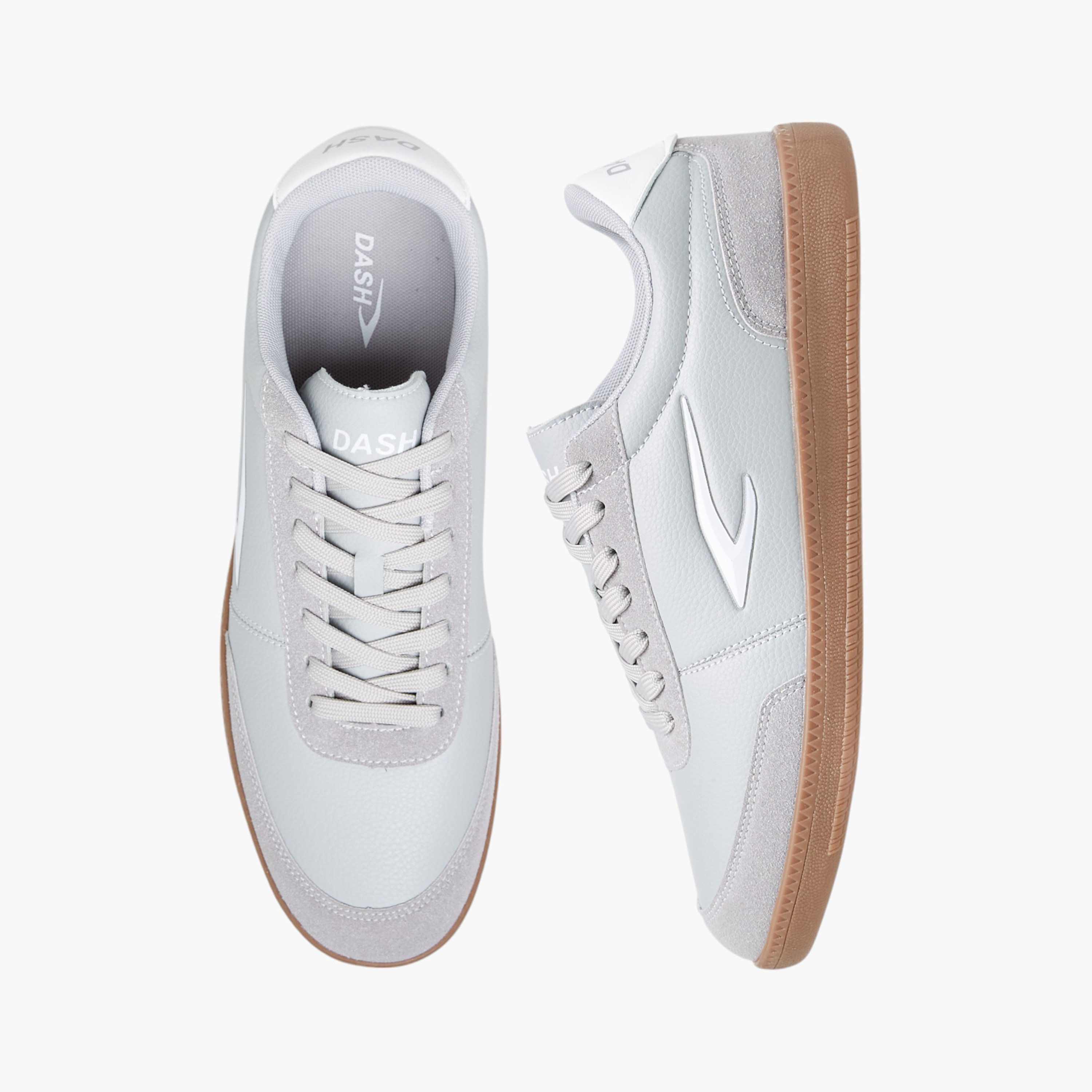 Dash Panelled Lace-Up Sneakers-men-shoes-sneakers-image-1