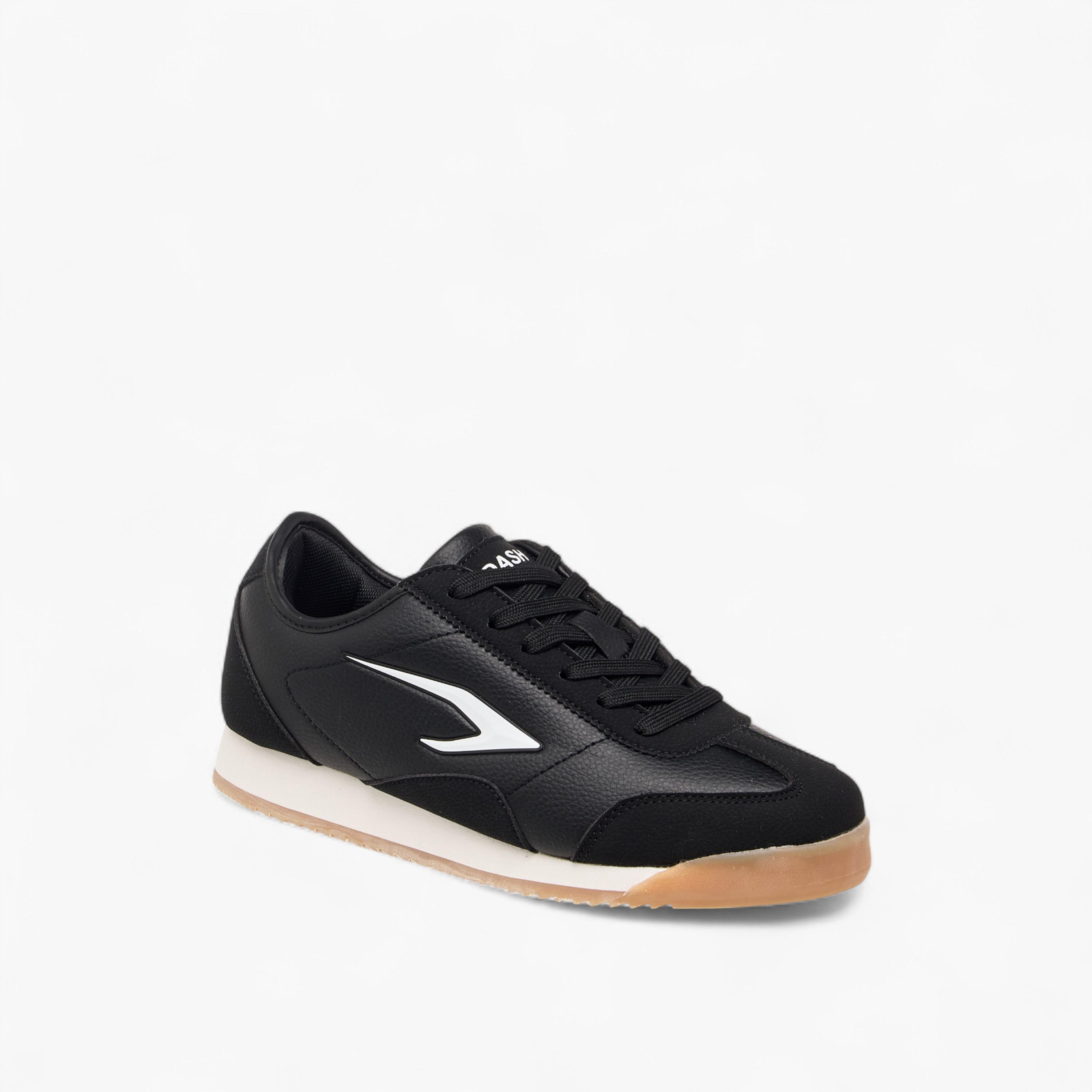 Dash Logo Print Sneakers with Lace-Up Closure-women-shoes-sneakers-image-2