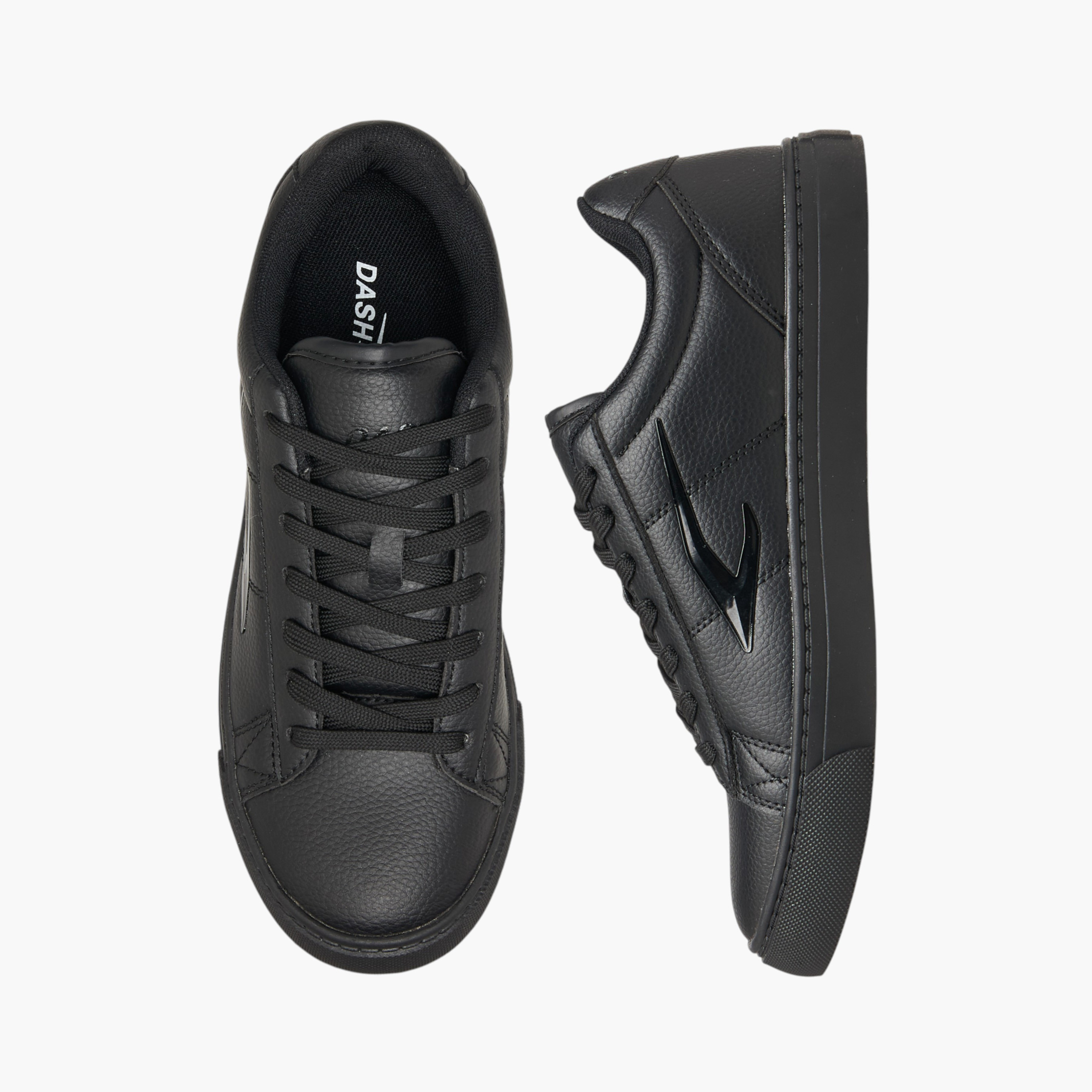 Dash Panelled Lace-Up Sneakers-women-shoes-sneakers-image-1