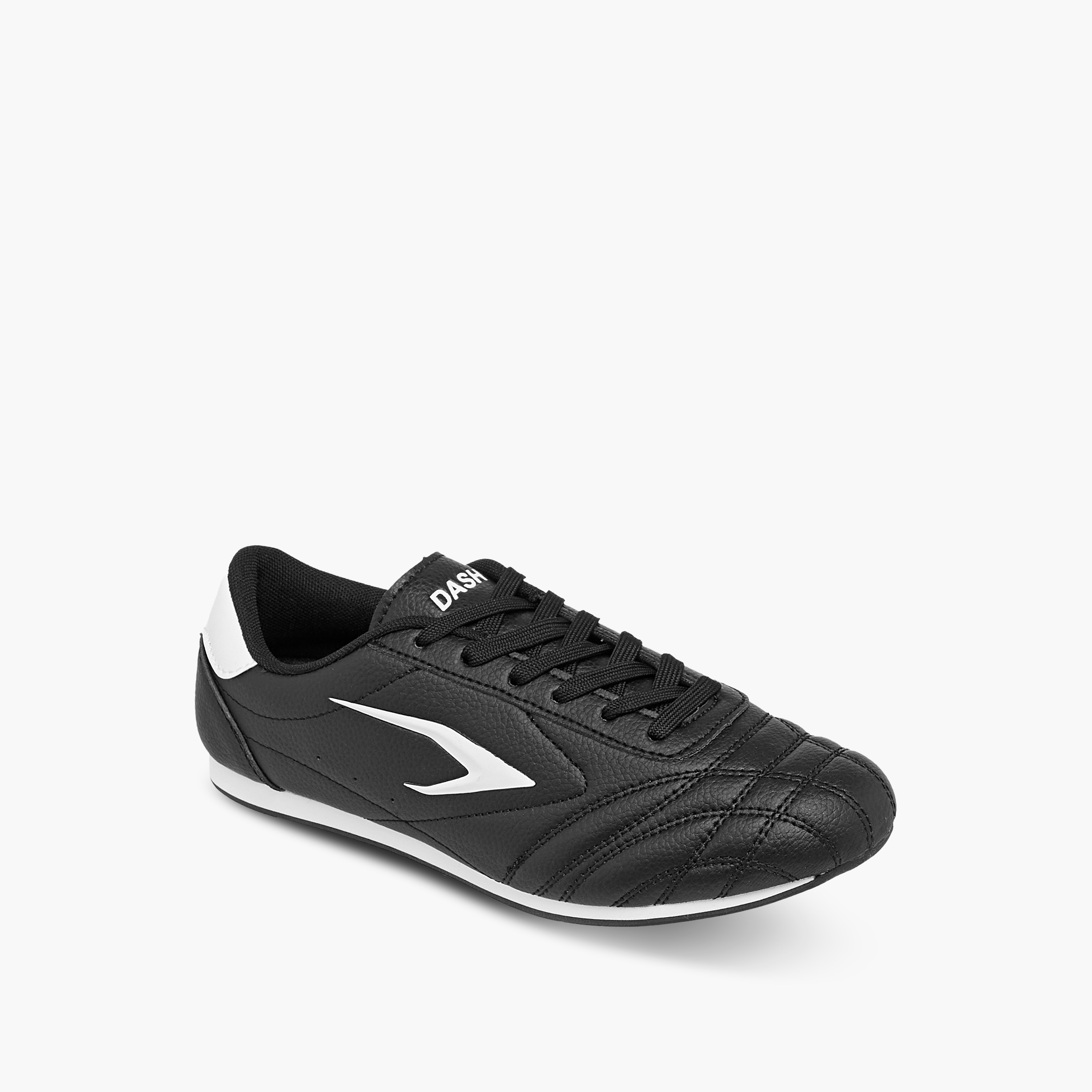 حذاء سنيكرز برباط إغلاق وتفاصيل مغرزة من داش-women-shoes-sneakers-image-3
