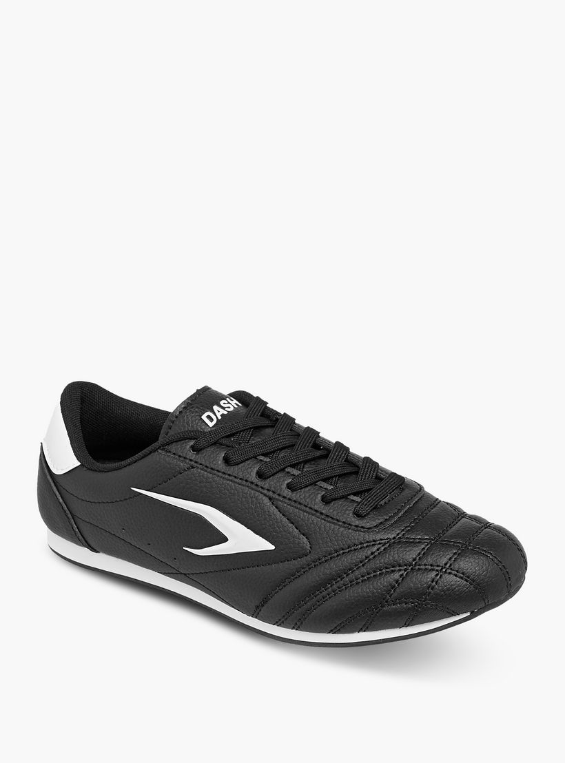 حذاء سنيكرز برباط إغلاق وتفاصيل مغرزة من داش-women-shoes-sneakers-image-3