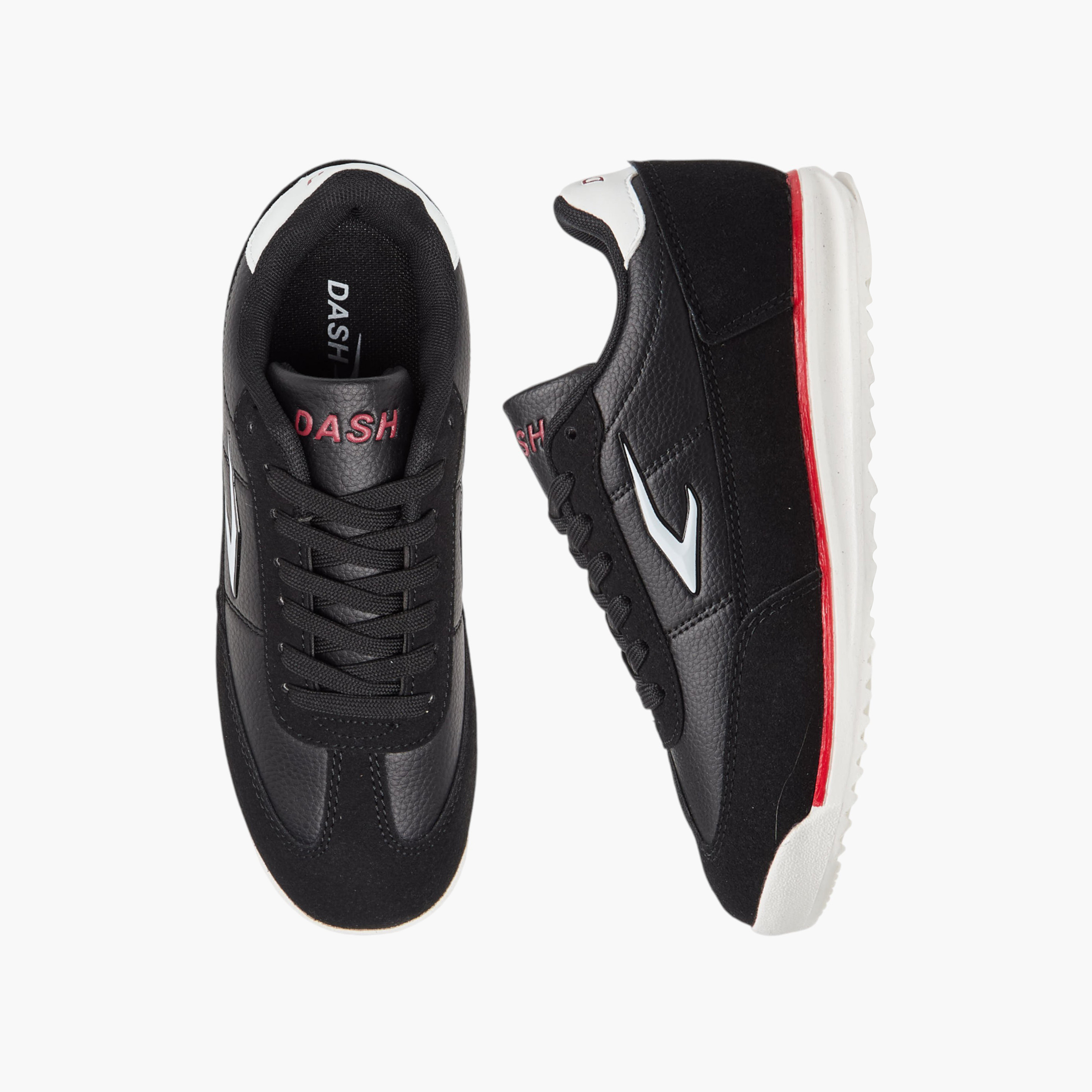 Dash Boys' Lace-Up Sports Shoes-boys-shoes-sneakers-image-1