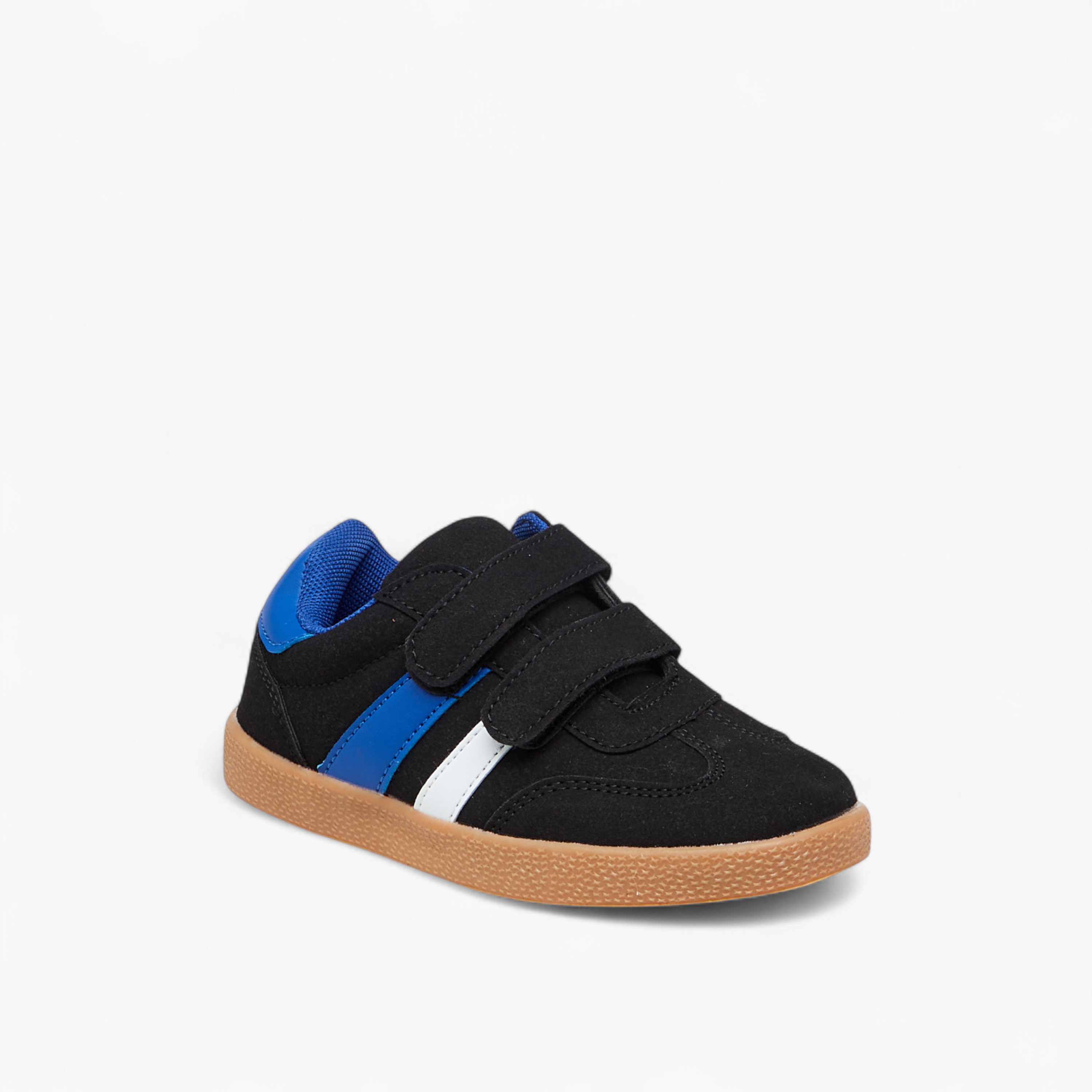 LBL by Shoexpress Panelled Sneakers with Hook and Loop Closure-boys-shoes-sneakers-image-2
