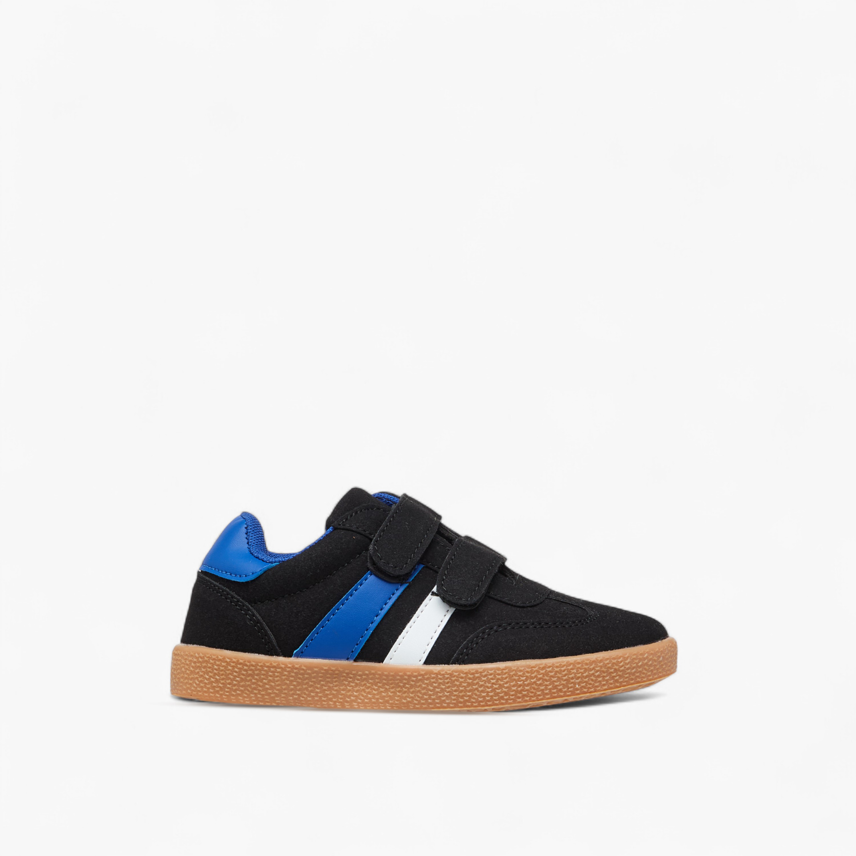 LBL by Shoexpress Panelled Sneakers with Hook and Loop Closure-boys-shoes-sneakers-image-3