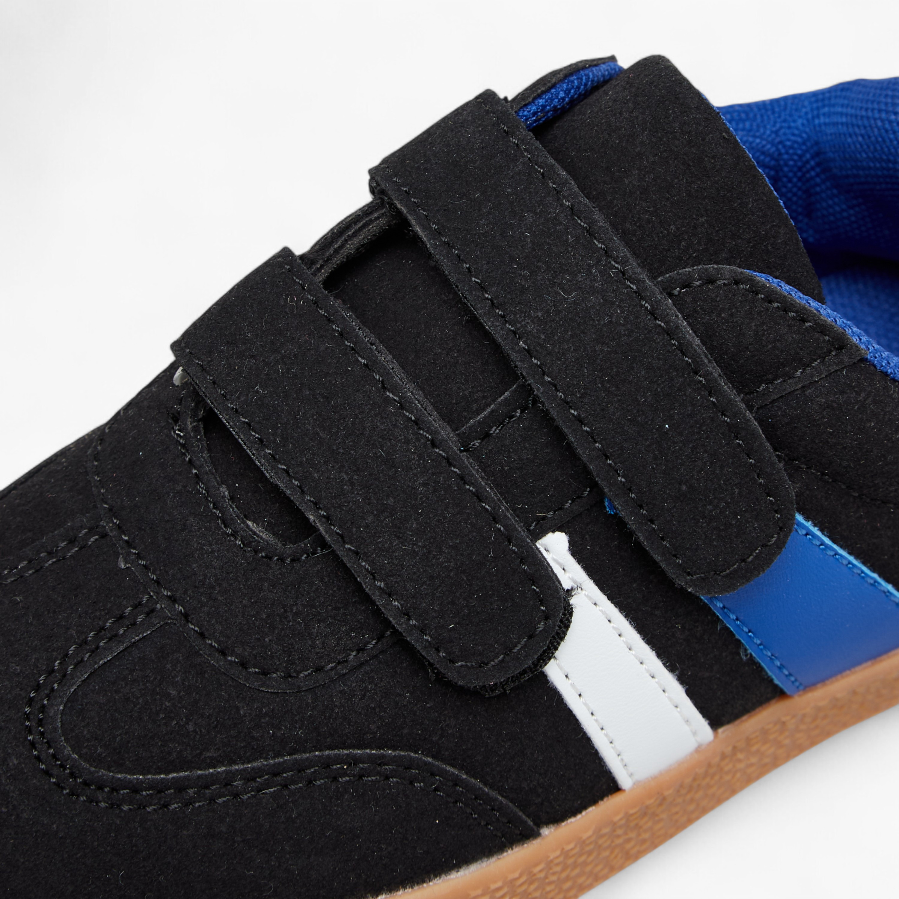 LBL by Shoexpress Panelled Sneakers with Hook and Loop Closure-boys-shoes-sneakers-image-4
