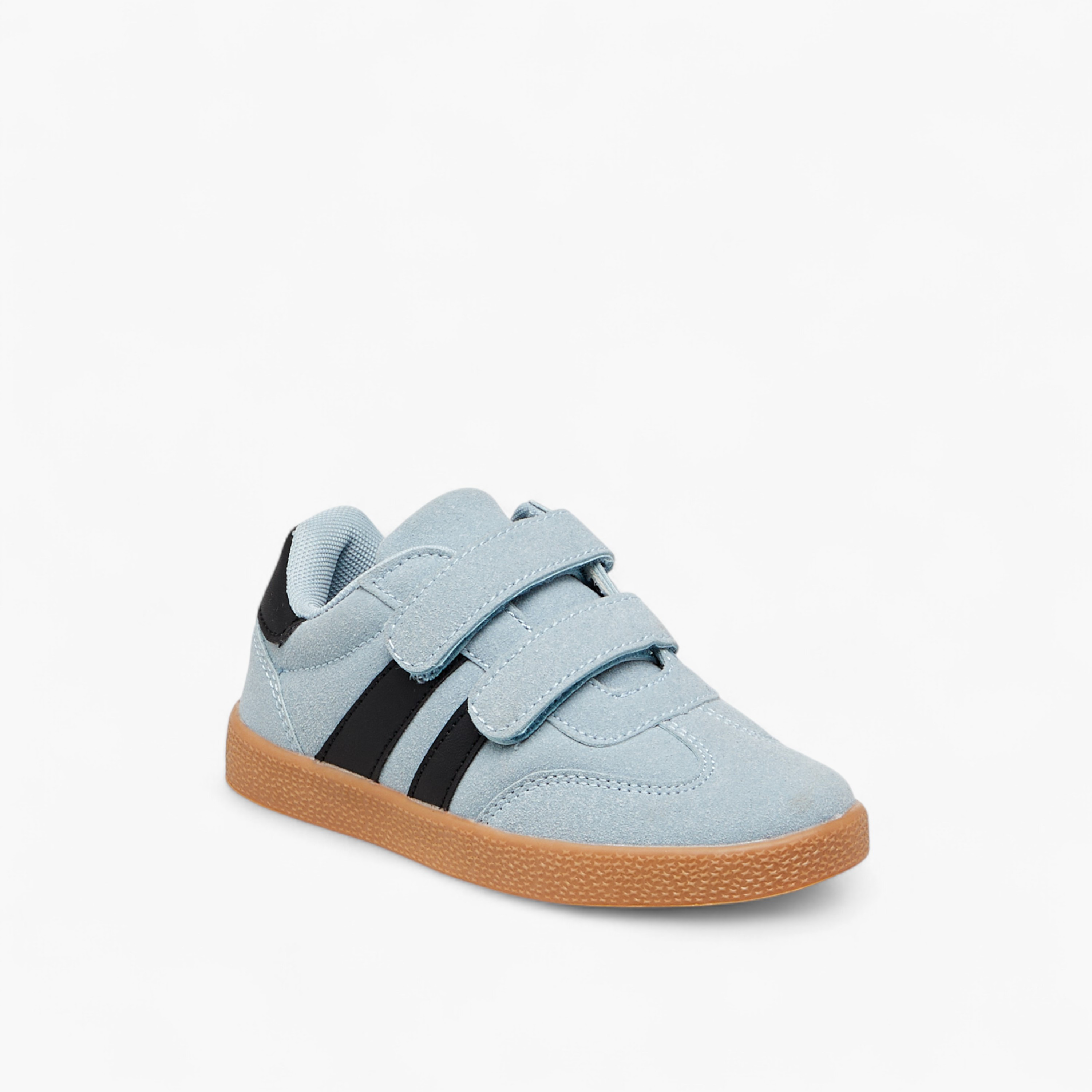 LBL by Shoexpress Panelled Sneakers with Hook and Loop Closure-boys-shoes-sneakers-image-2