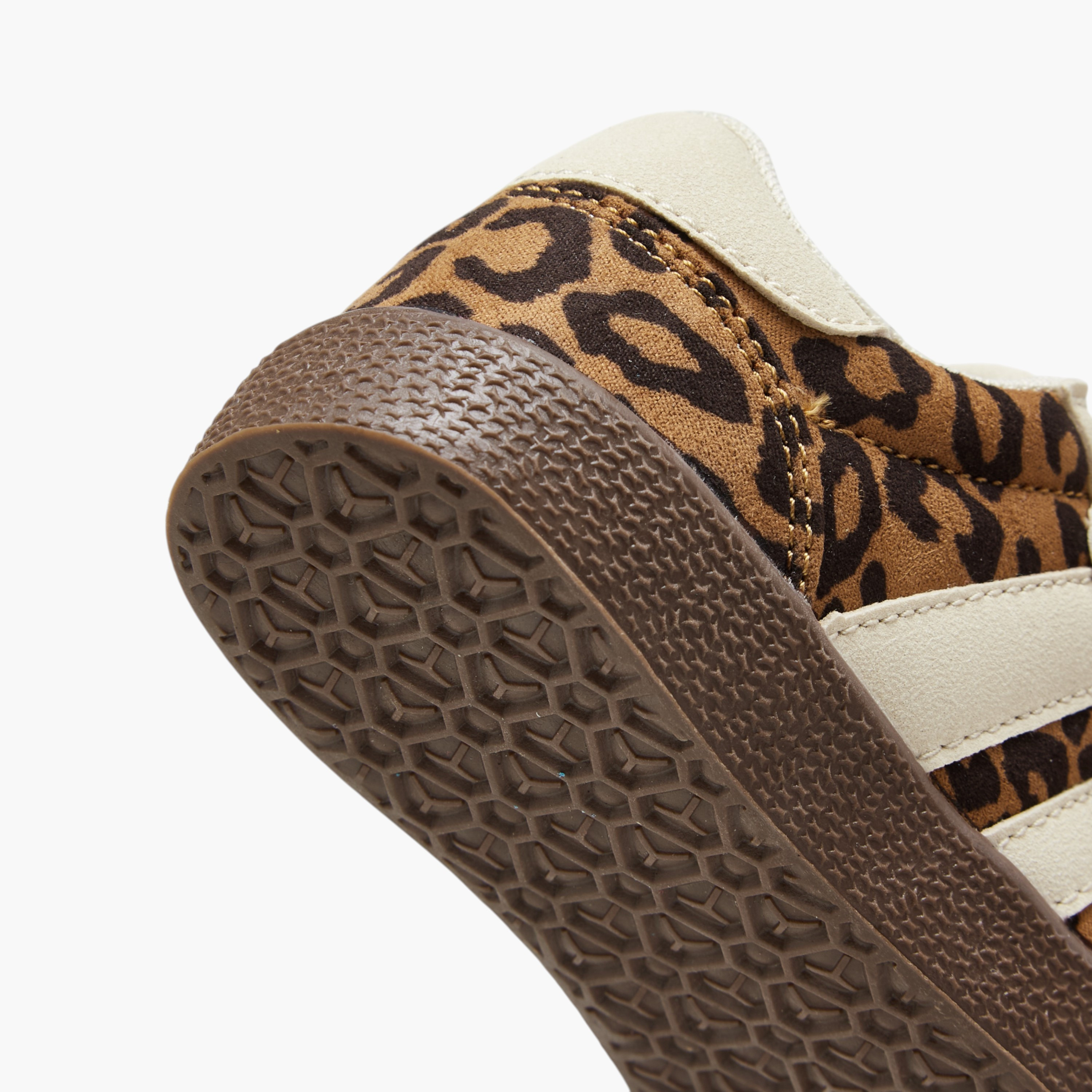 Flora Bella Animal Print Sneakers with Hook and Loop Closure-girls-shoes-sneakers-image-5