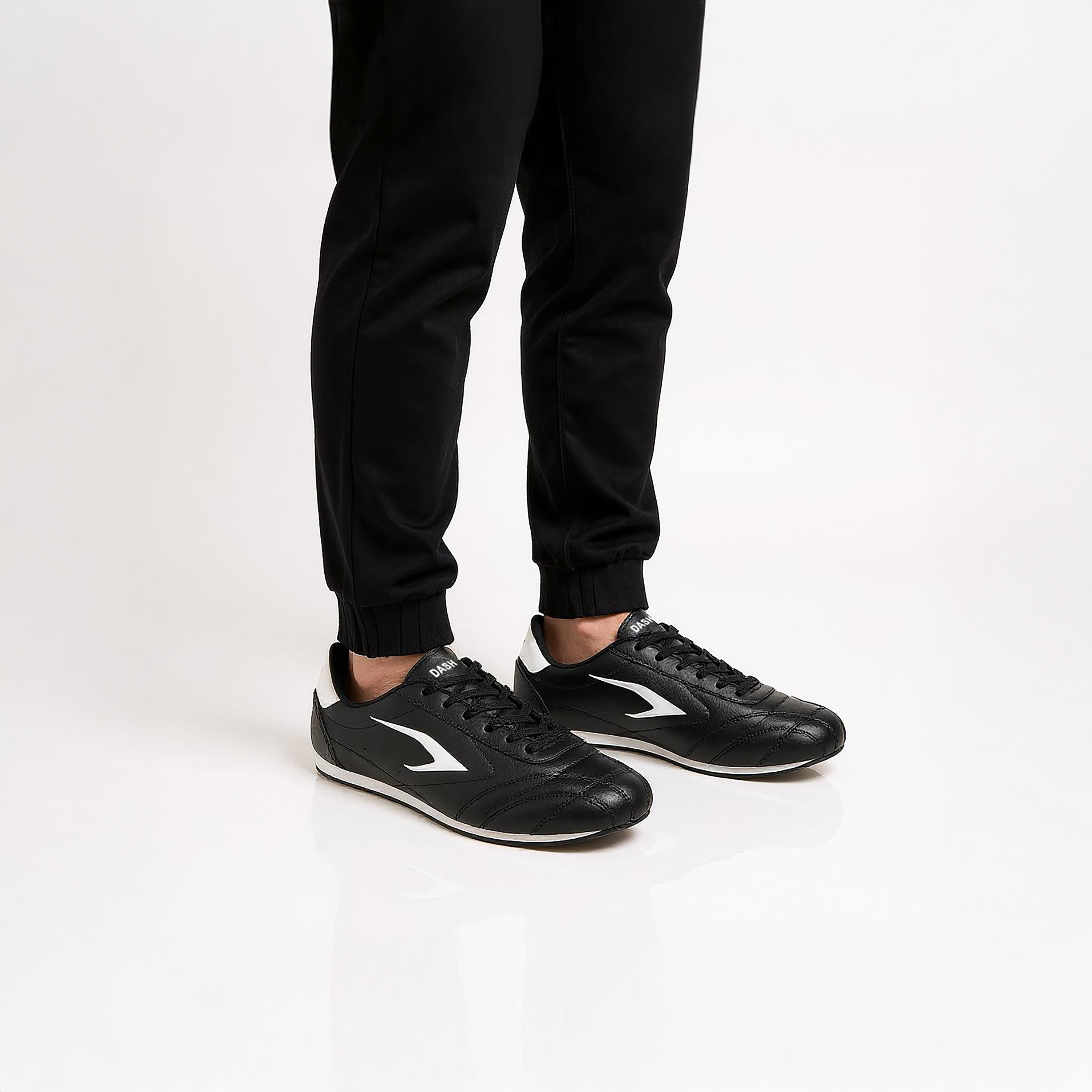 Dash Panelled Lace-Up Sneakers-men-shoes-sneakers-image-2