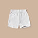 Juniors Solid Shorts with Elasticised Waistband-Shorts-thumbnail-0