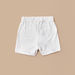 Juniors Solid Shorts with Elasticised Waistband-Shorts-thumbnail-2