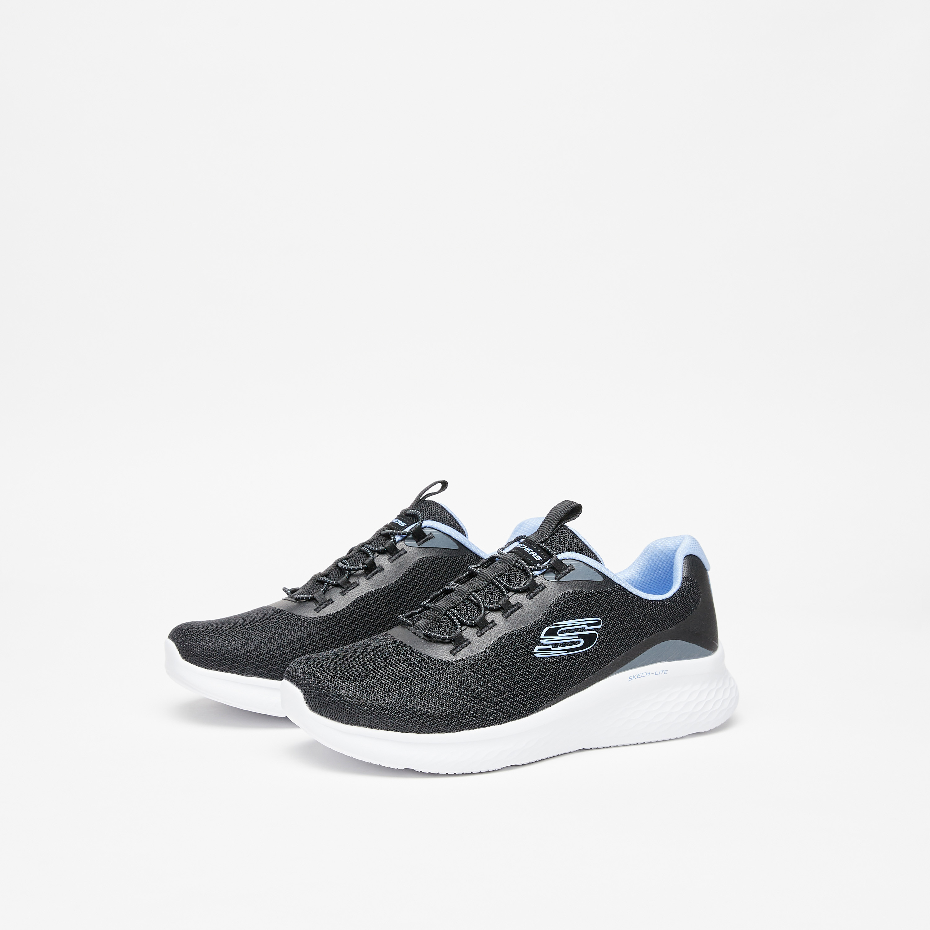 Skechers Skech-Lite Pro Women Memory Foam Walking Shoes 150011-BKLB | OE-sports-women-shoes-image-2