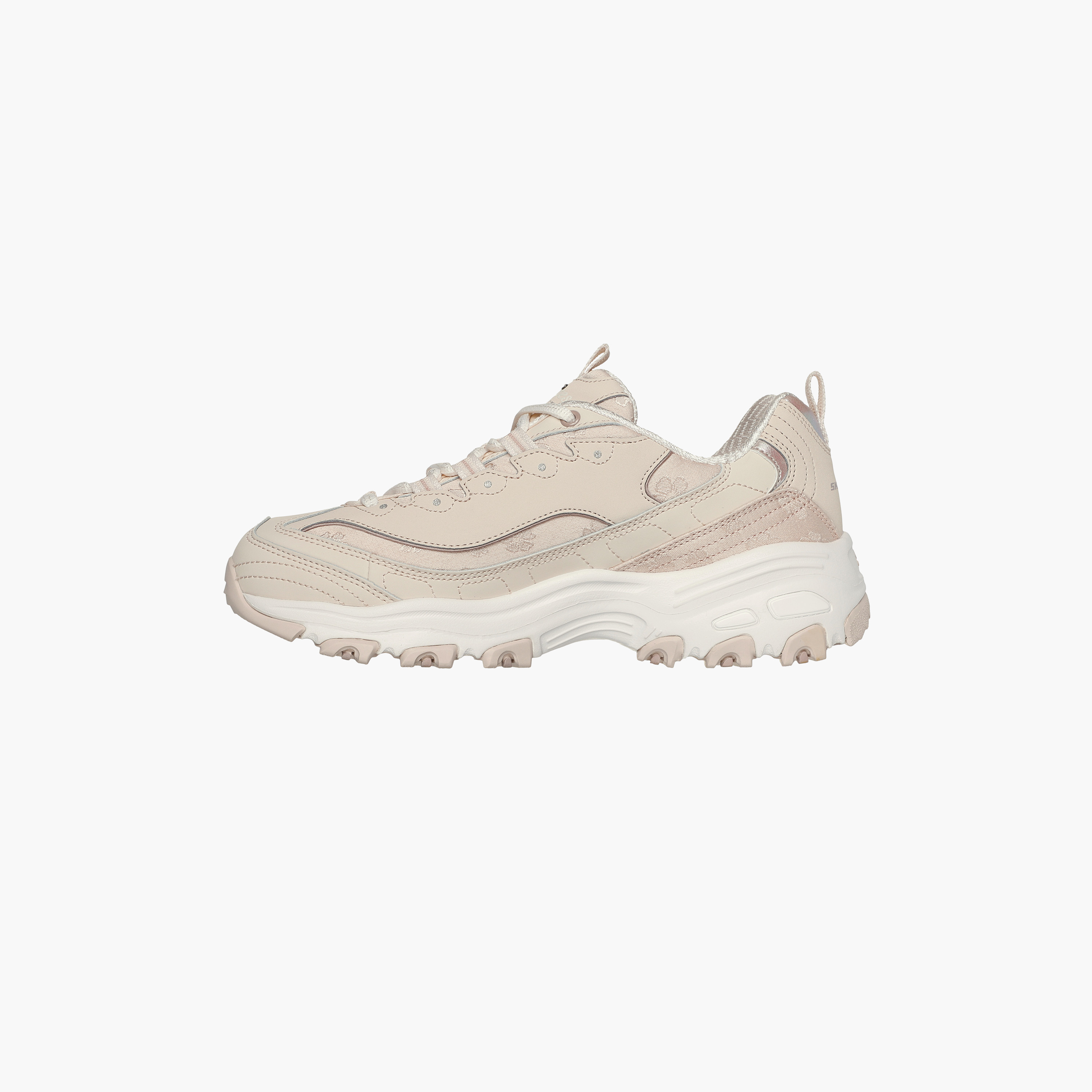 Skechers D'Lites Women Memory Foam Low Ankle Sneakers 150038-NAT | OE-sports-women-shoes-image-2