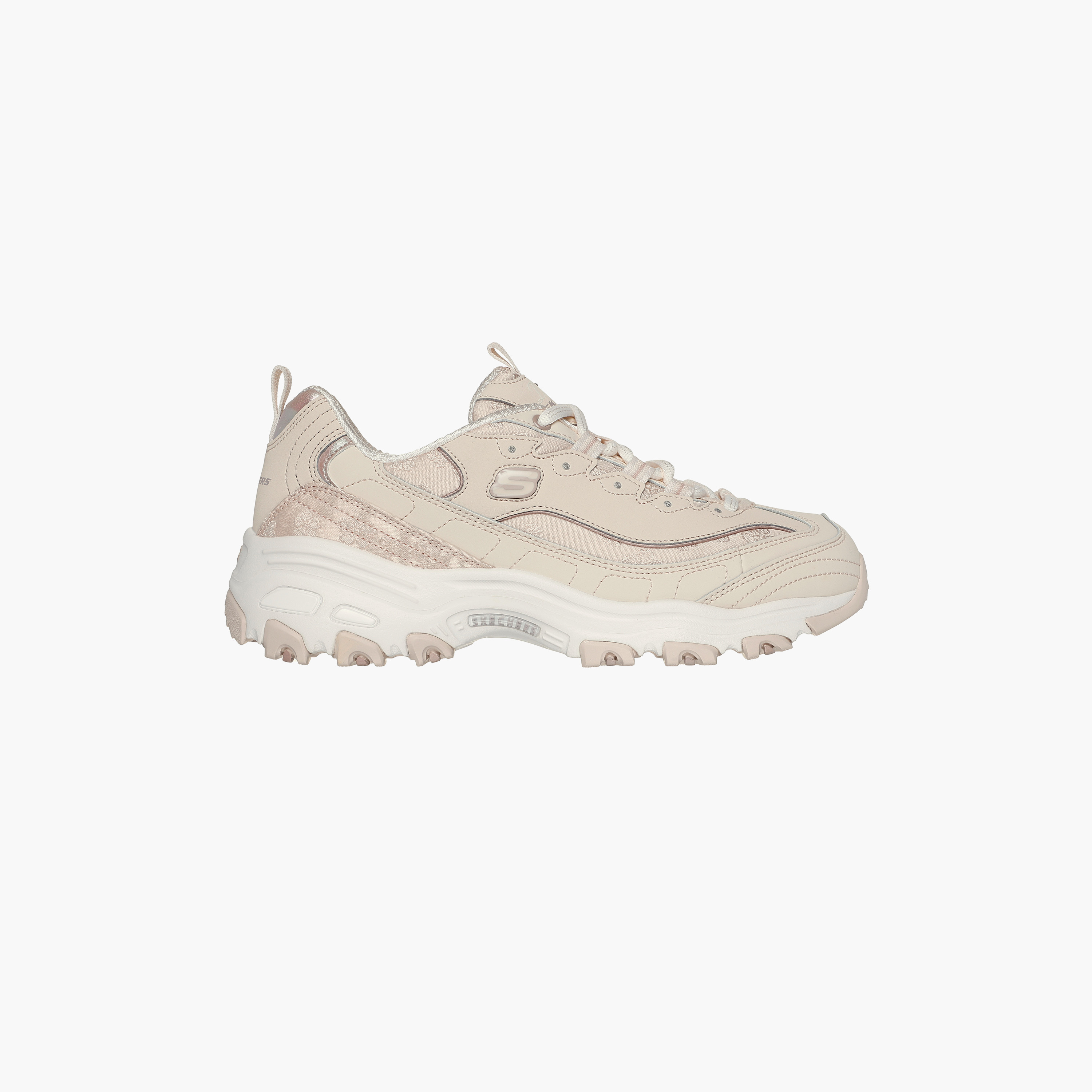 Skechers D'Lites Women Memory Foam Low Ankle Sneakers 150038-NAT | OE-sports-women-shoes-image-3