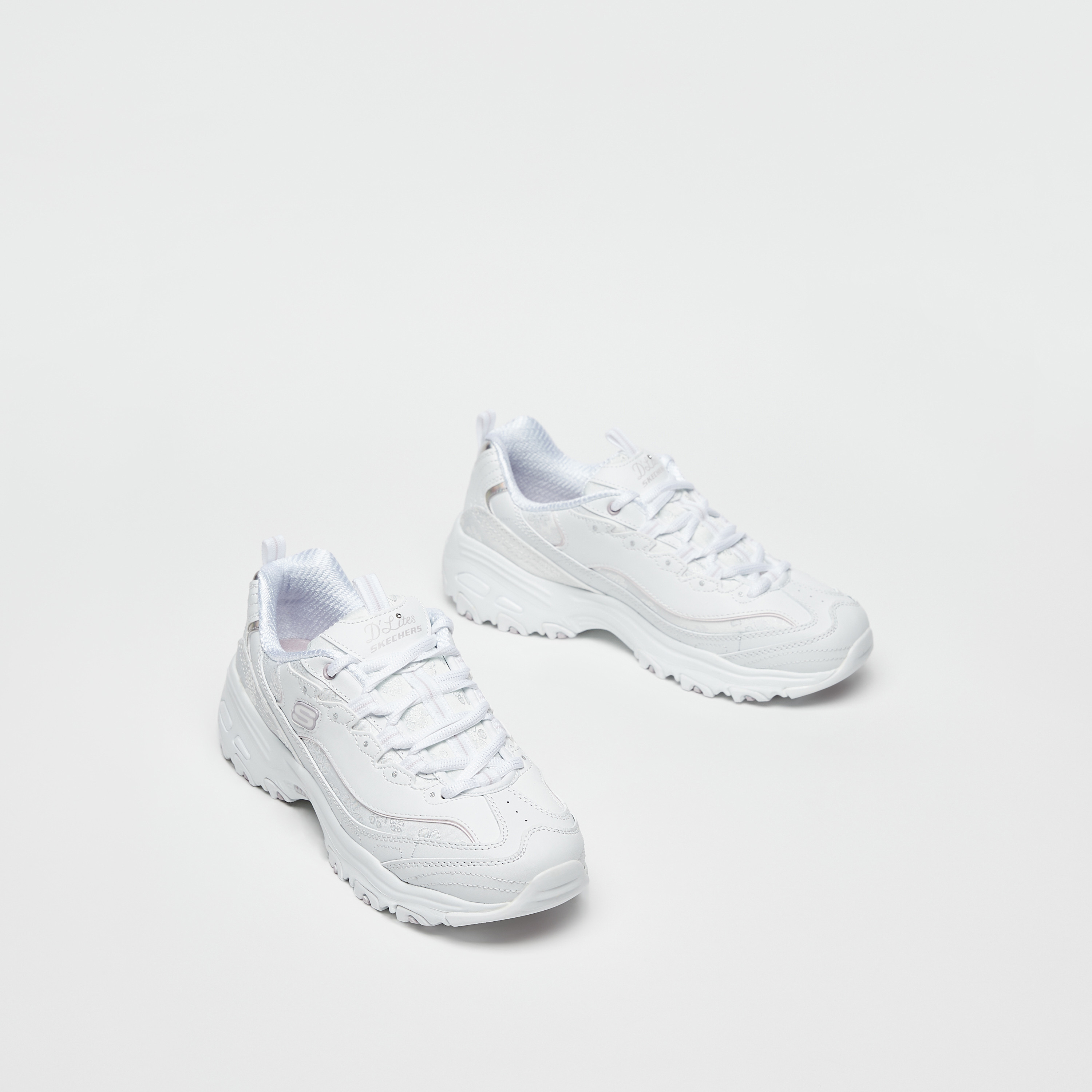 Skechers D'Lites Women Memory Foam Low Ankle Sneakers 150038-NAT | OE-sports-women-shoes-image-6