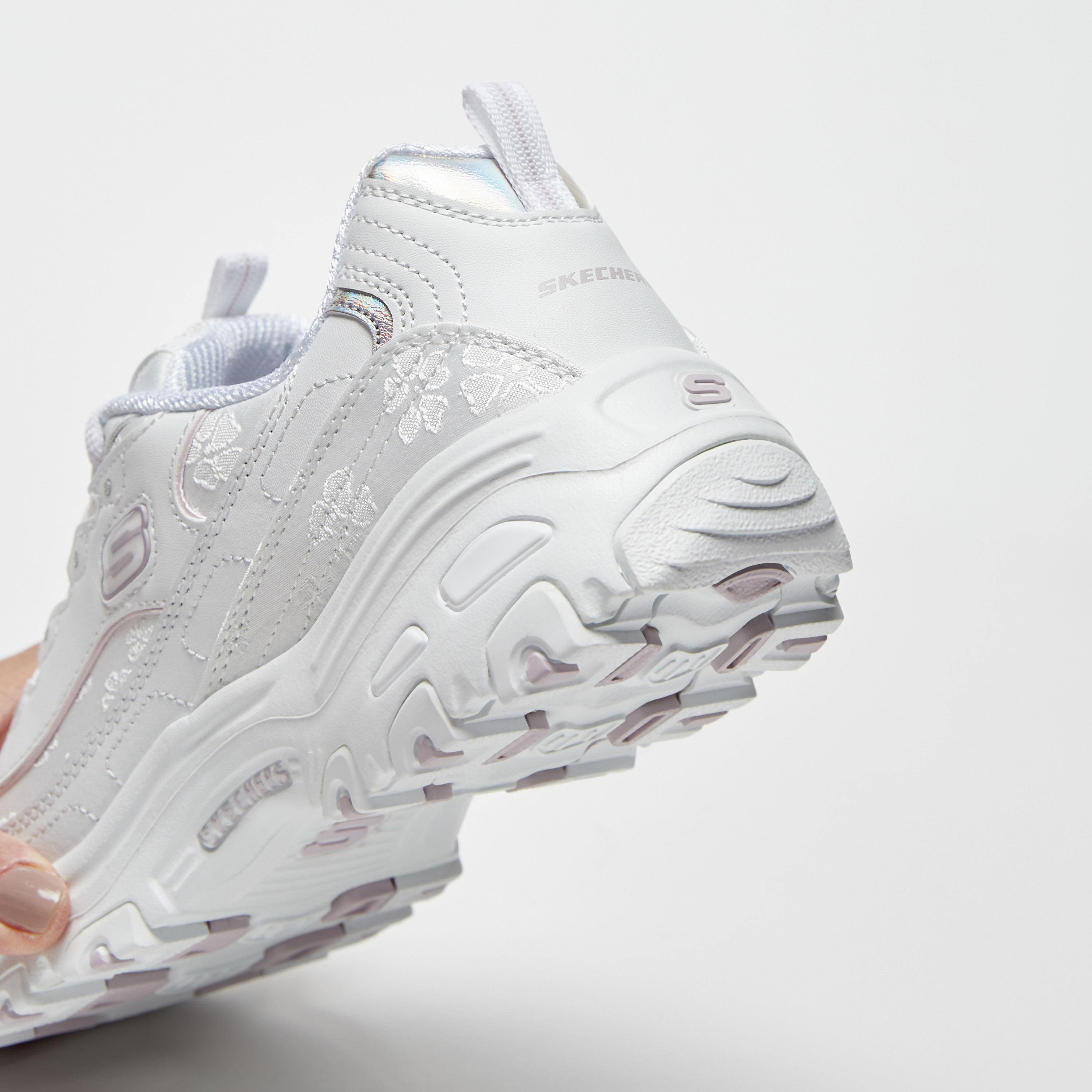 Skechers D'Lites Women Memory Foam Low Ankle Sneakers 150038-NAT | OE-sports-women-shoes-image-13