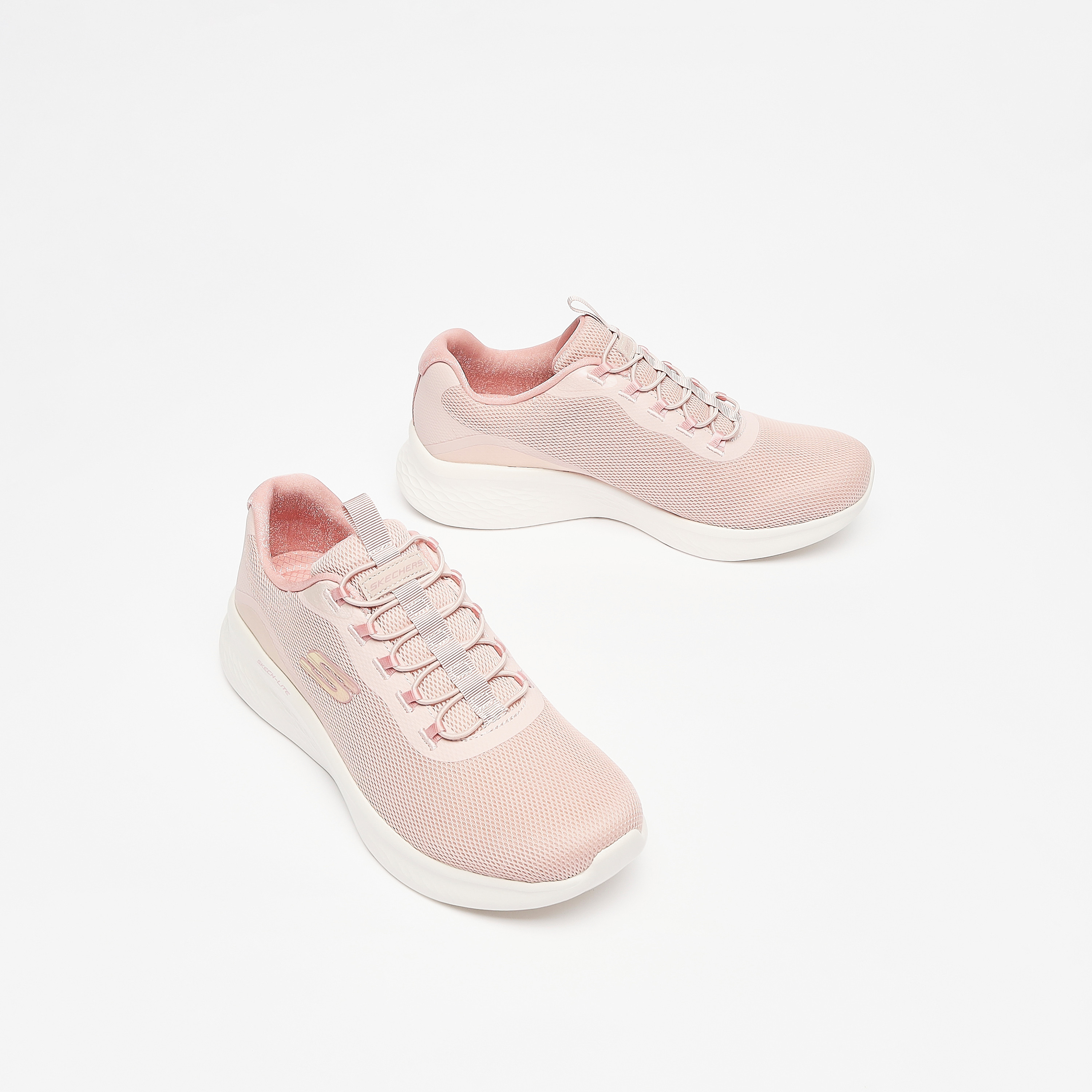 حذاء رياضي ميموري فوم نسائي مبرد بالهواء من سكيتشرز سكيتش لايت برو | 150041-sports-women-shoes-image-9