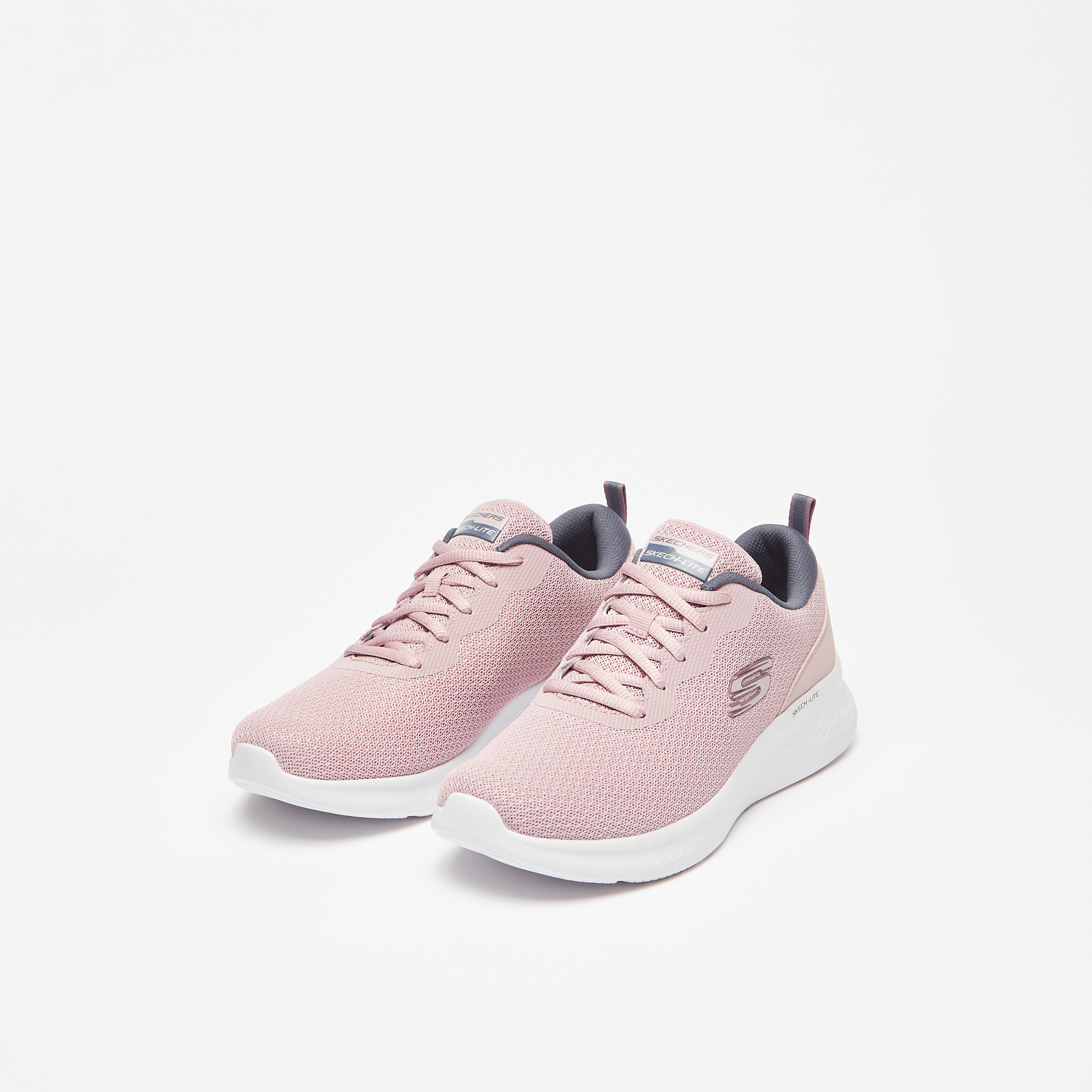 حذاء رياضي ميموري فوم نسائي مبرد بالهواء من سكيتشرز سكيتش لايت برو | 150044-sports-women-shoes-image-6