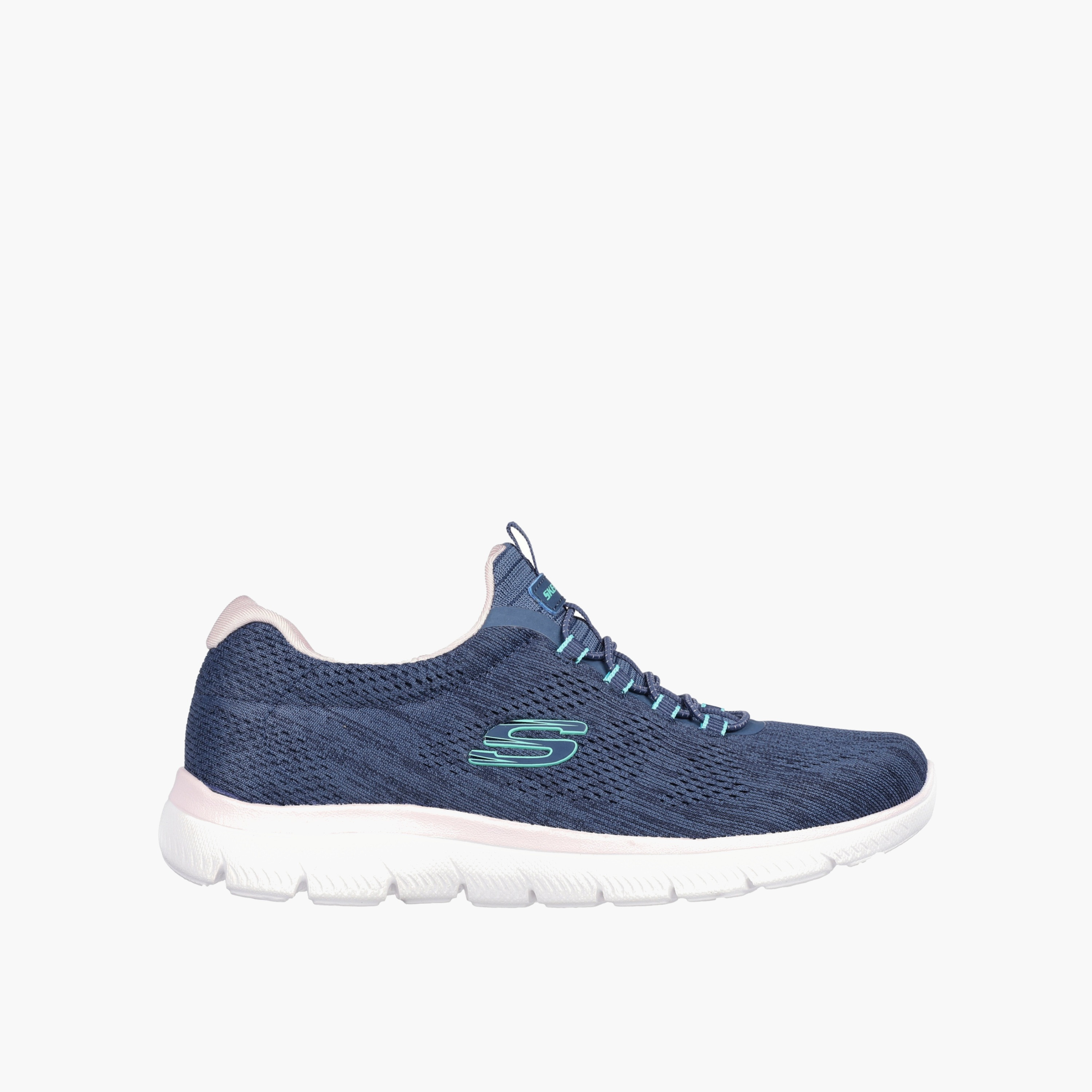 Skechers Women SUMMITS Logo Slip-On Sports Shoes-sports-women-shoes-image-1