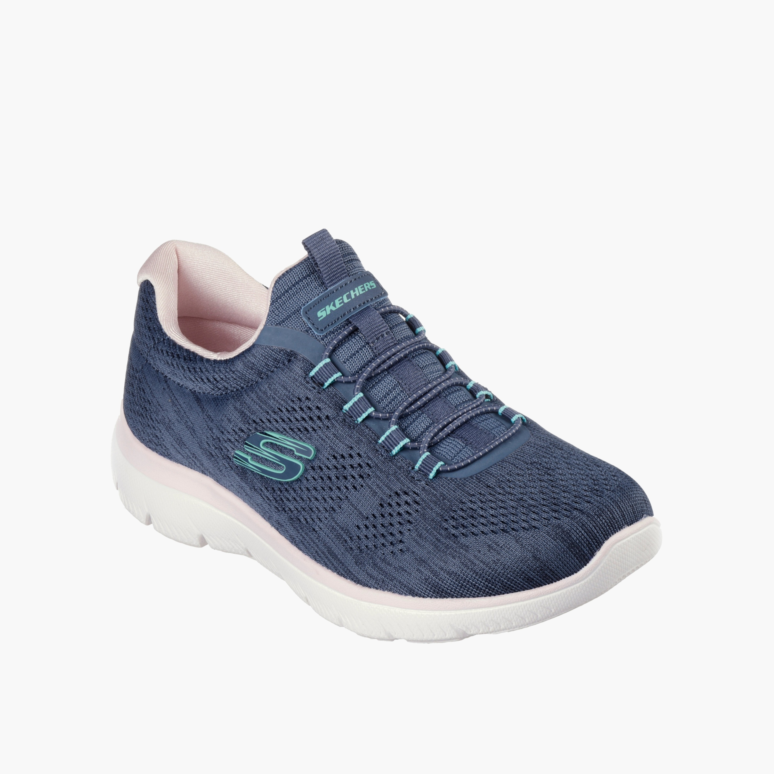 Skechers Women SUMMITS Logo Slip-On Sports Shoes-sports-women-shoes-image-5