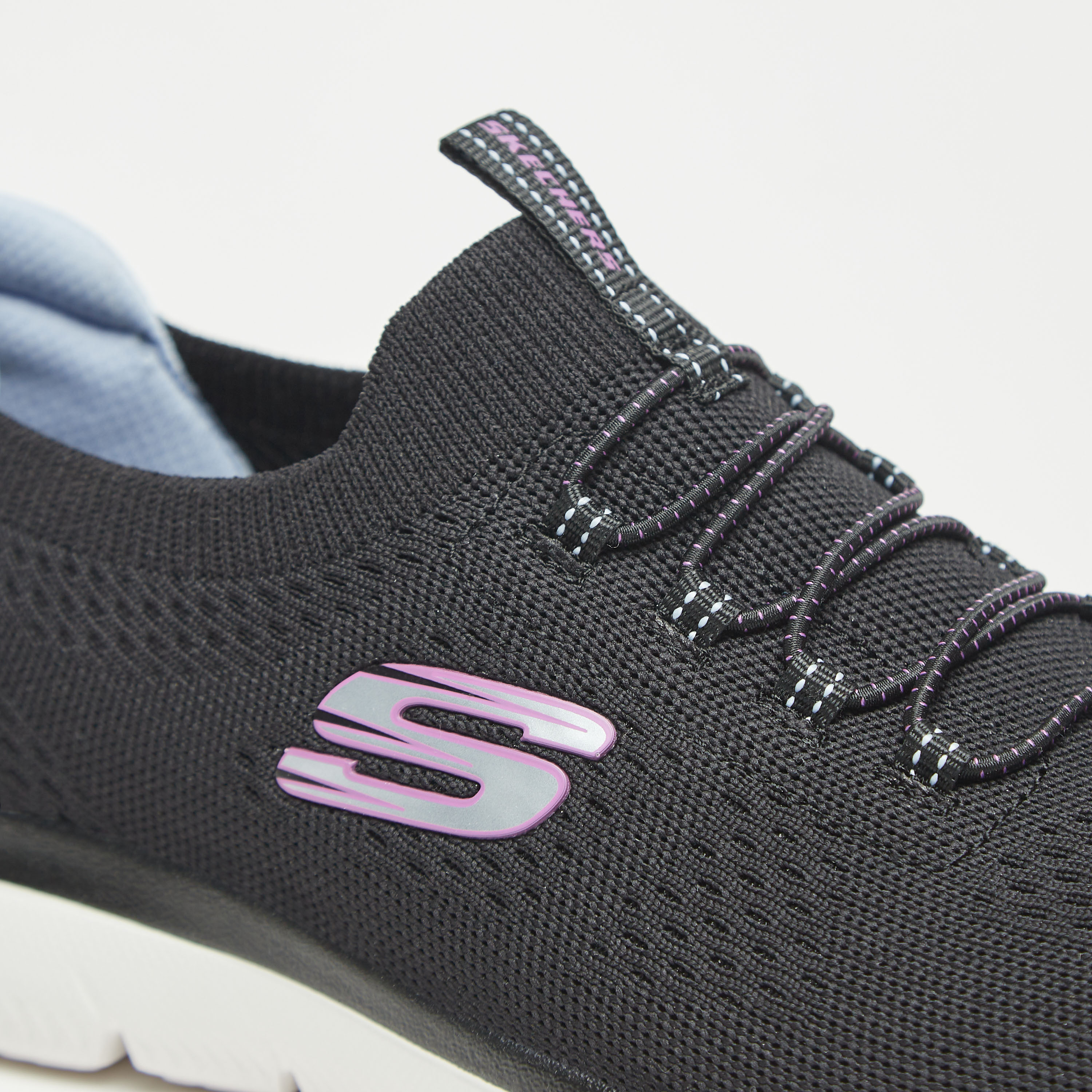 سكيتشرز حذاء مشي ساميت ميموري فوم للنساء 150116-BKMT | OE-sports-women-shoes-image-7