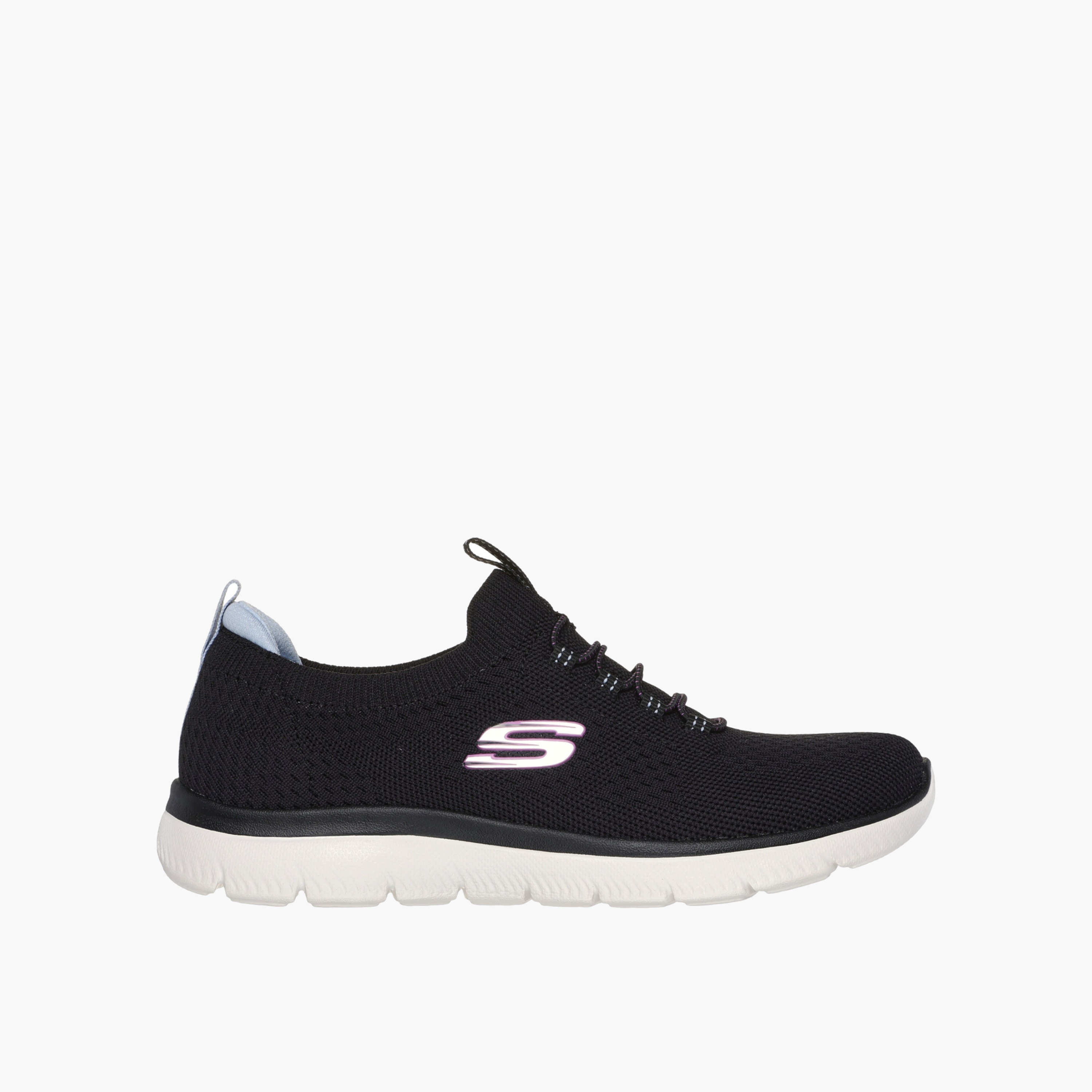 حذاء رياضي للنساء سامتس سهل الإرتداء من سكيتشرز-women-shoes-sneakers-image-1
