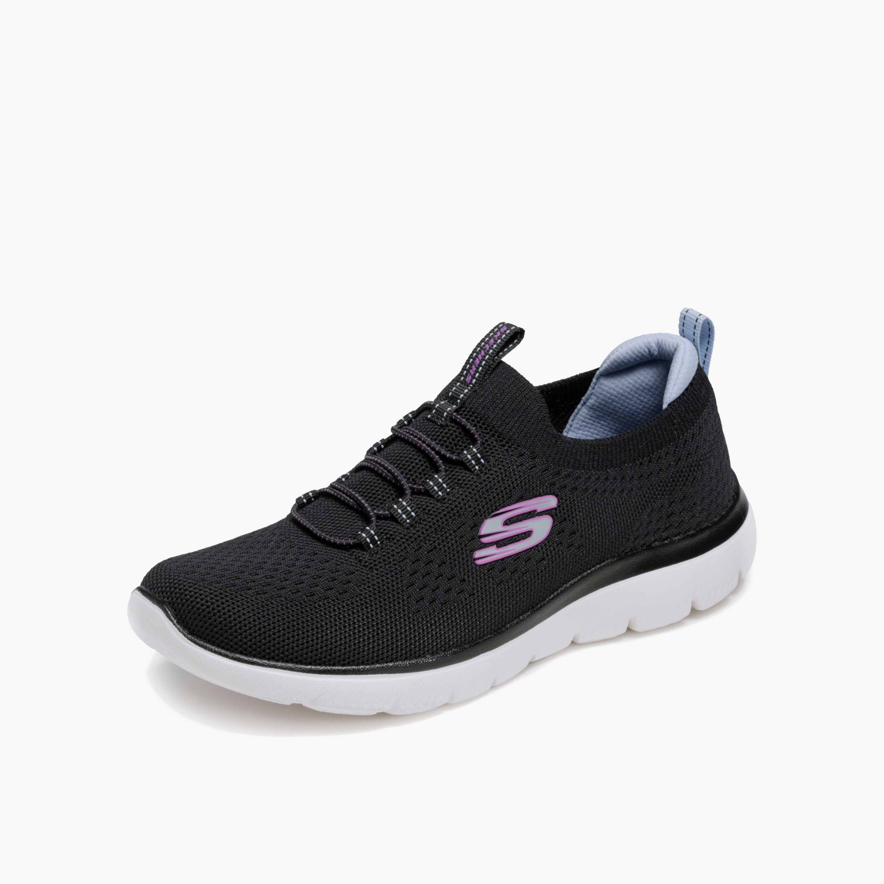 حذاء رياضي للنساء سامتس سهل الإرتداء من سكيتشرز-women-shoes-sneakers-image-3
