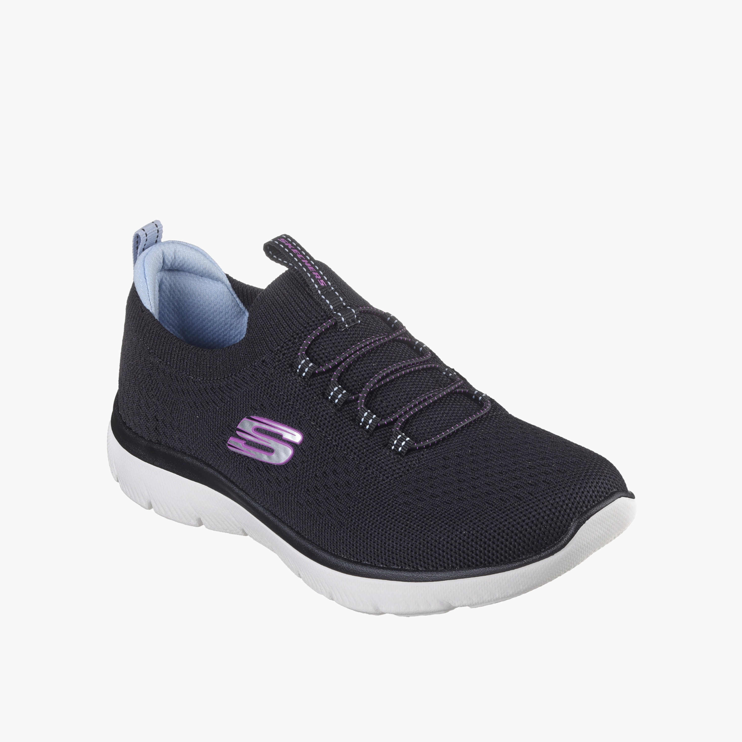 حذاء رياضي للنساء سامتس سهل الإرتداء من سكيتشرز-women-shoes-sneakers-image-5