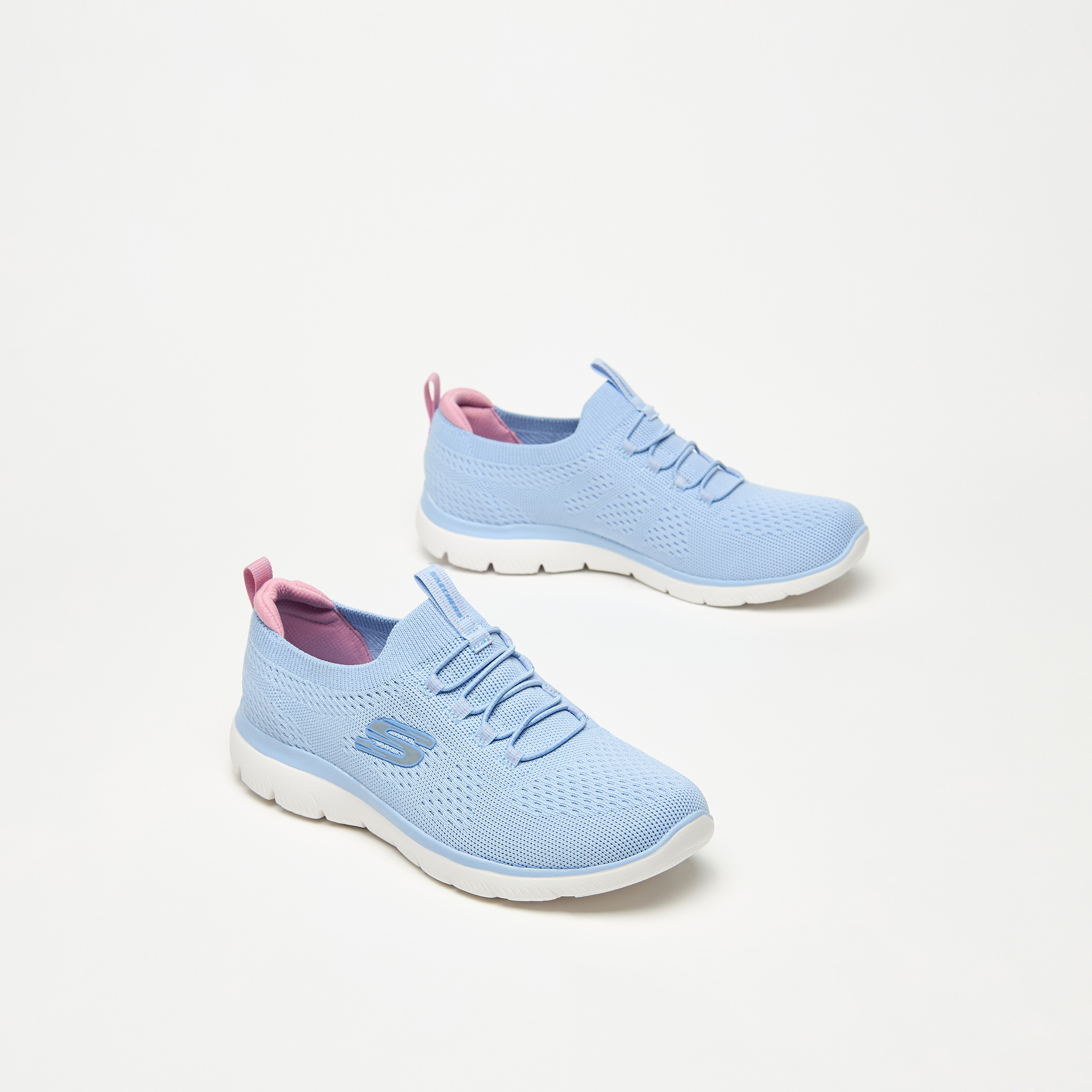 سكيتشرز حذاء مشي ساميت ميموري فوم للنساء 150116-BKMT | OE-sports-women-shoes-image-9