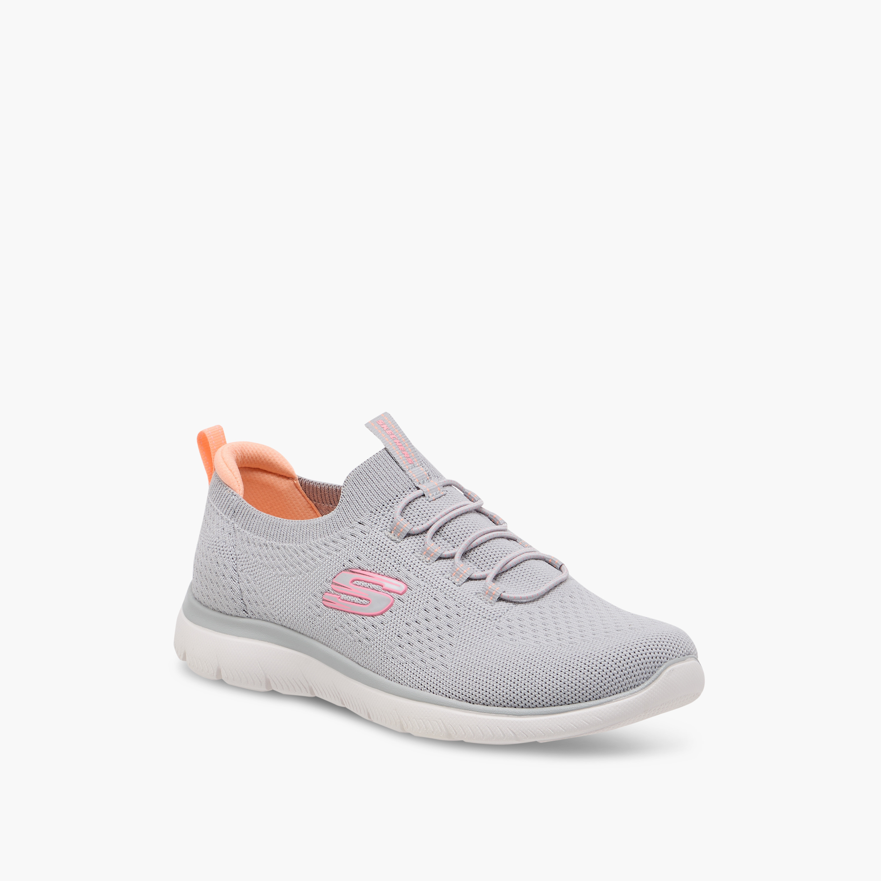 حذاء رياضي نسائي من Skechers Summits بنجي دانتيل منخفض الكاحل 150116W | عمر الفاروق-sports-women-shoes-image-7