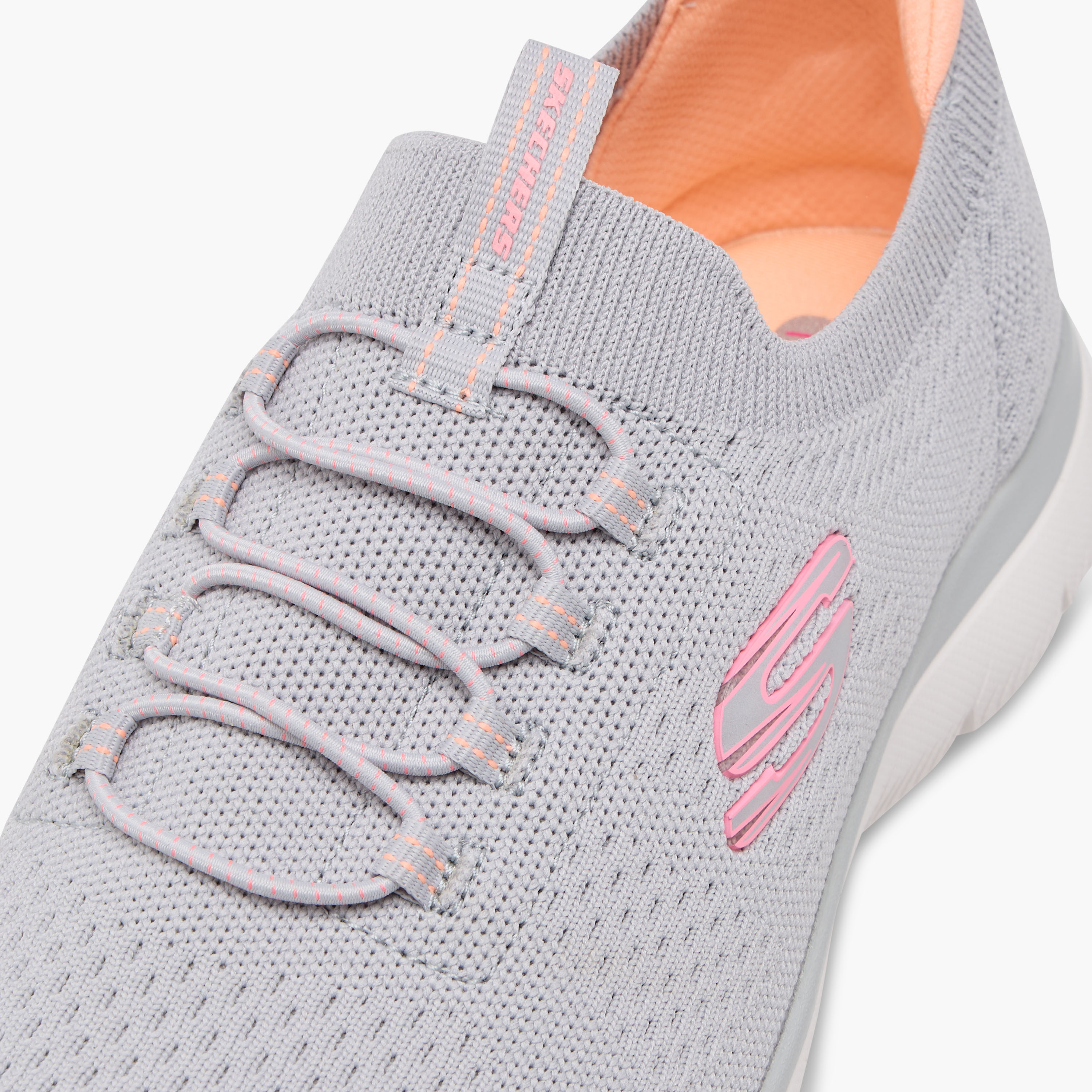 حذاء رياضي نسائي من Skechers Summits بنجي دانتيل منخفض الكاحل 150116W | عمر الفاروق-sports-women-shoes-image-9