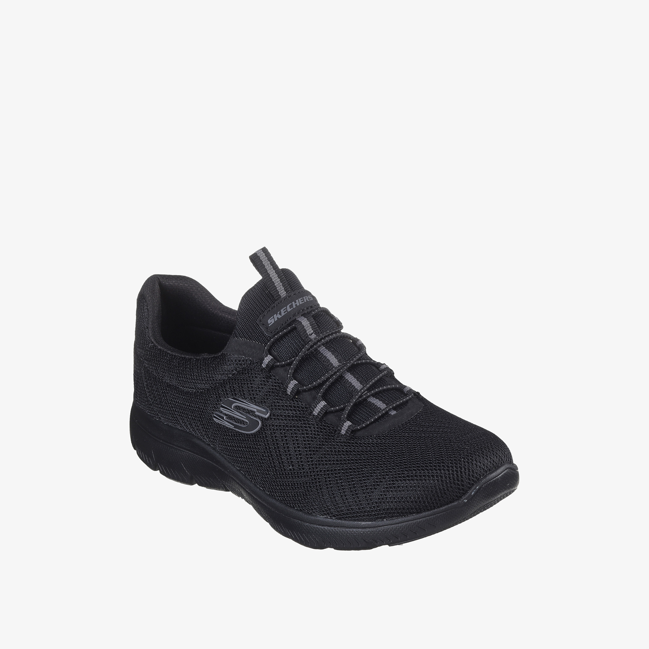 Skechers Women's Textured Slip-On Sports Shoes - SUMMITS-sports-women-shoes-image-1