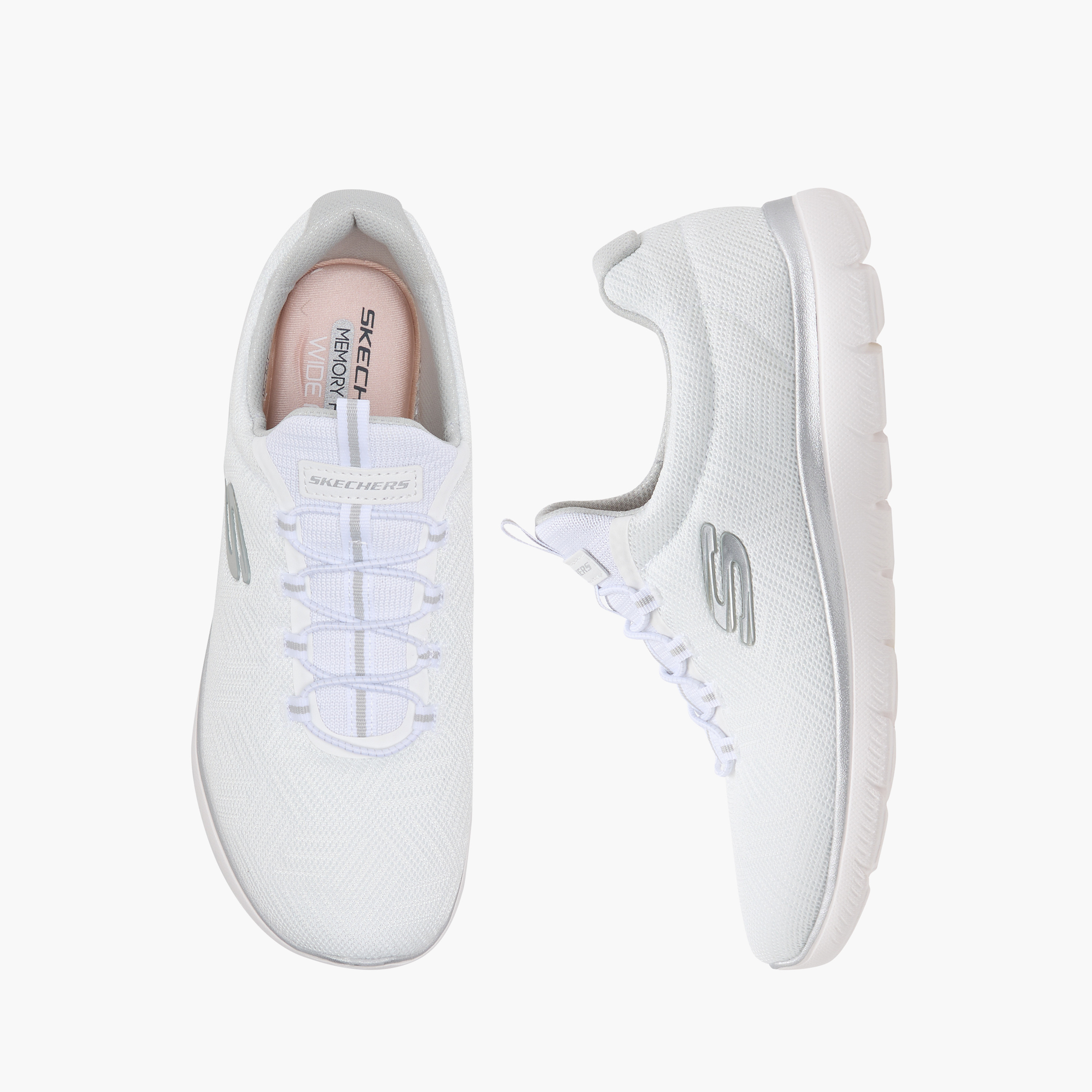 أحذية رياضية نسائية من Skechers Summits بنجي دانتيل منخفض الكاحل 150119W | عمر الفاروق-sports-women-shoes-image-1