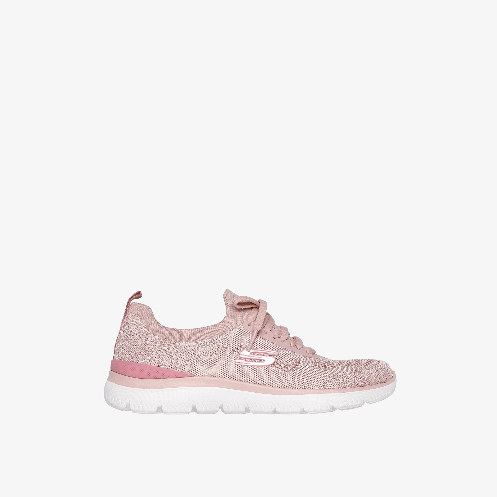 Skechers Women's Mesh Sports Shoes with Lace-Up Closure - SUMMITS SNEAK PEEK-sports-women-shoes-image-2