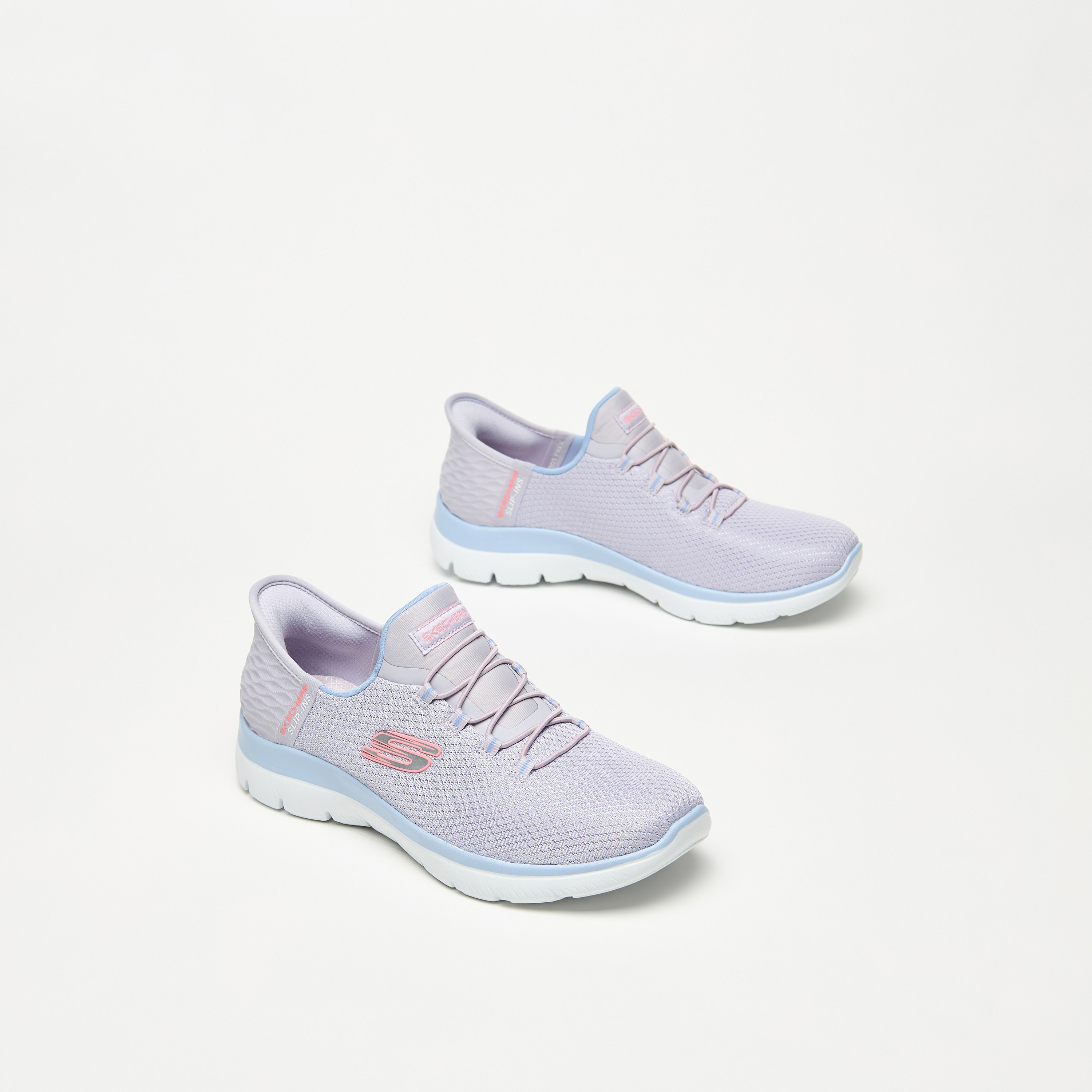 سكيتشرز حذاء مشي ساميت ميموري فوم للنساء 150123-LAV | OE-sports-women-shoes-image-1