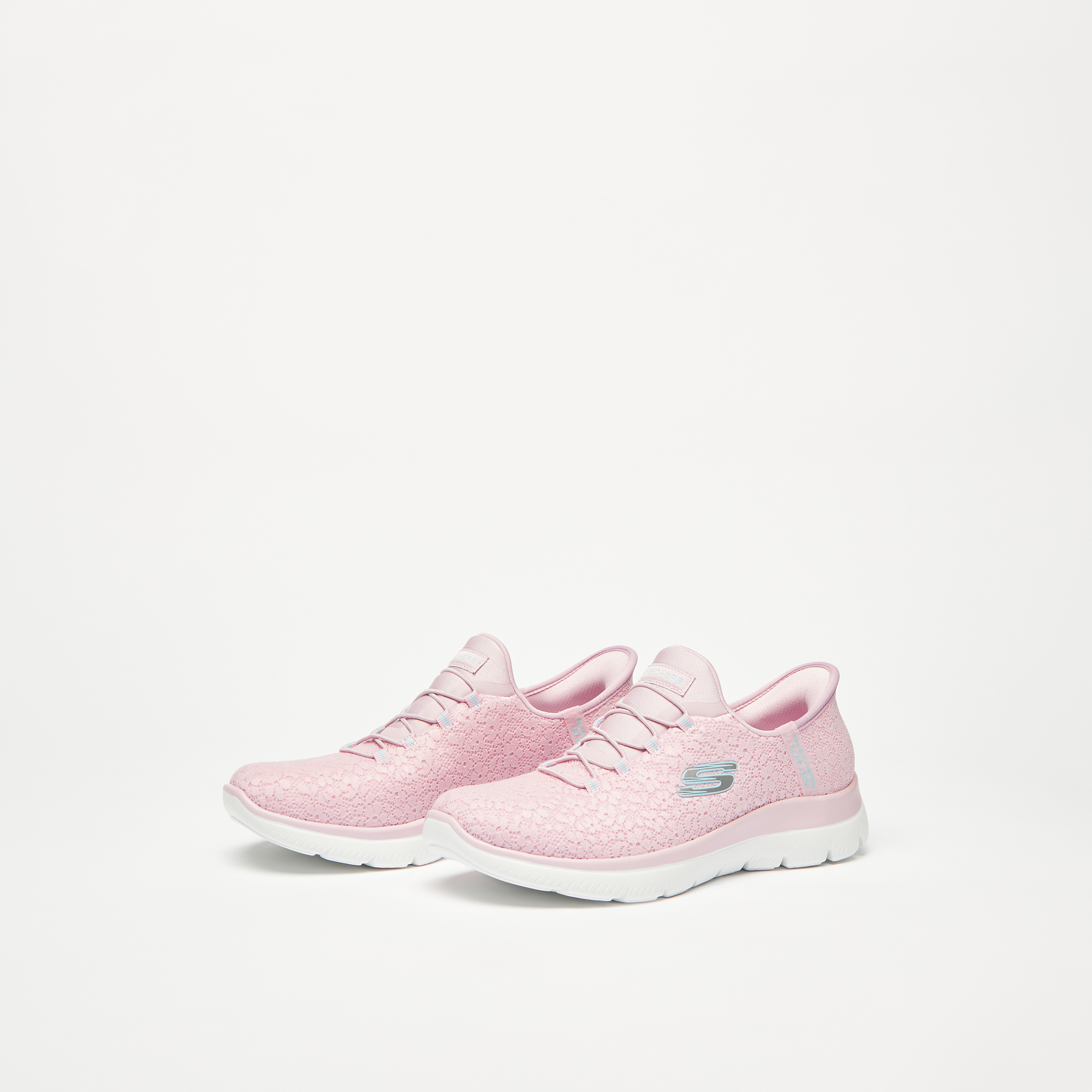 Skechers Women's Summits Bungee No-Tie Laces Walking Shoes 150125 | OE-sports-women-shoes-image-2