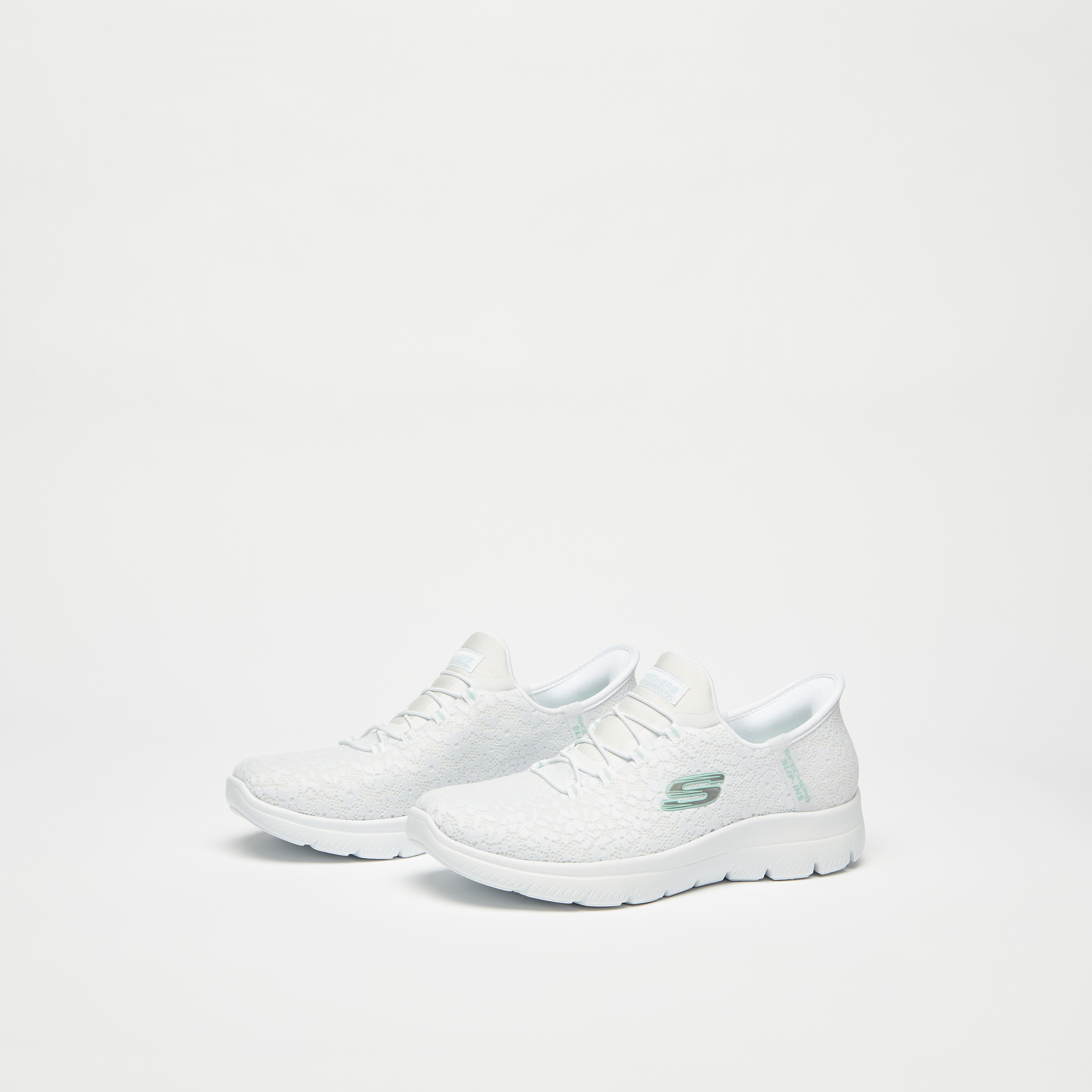 حذاء مشي نسائي من سكيتشرز سوميتس بنجي بدون أربطة 150125 | OE-sports-women-shoes-image-2