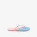 Aqua Glitter Embellished Printed Thong Slippers-Women%27s Flip Flops & Beach Slippers-thumbnail-2