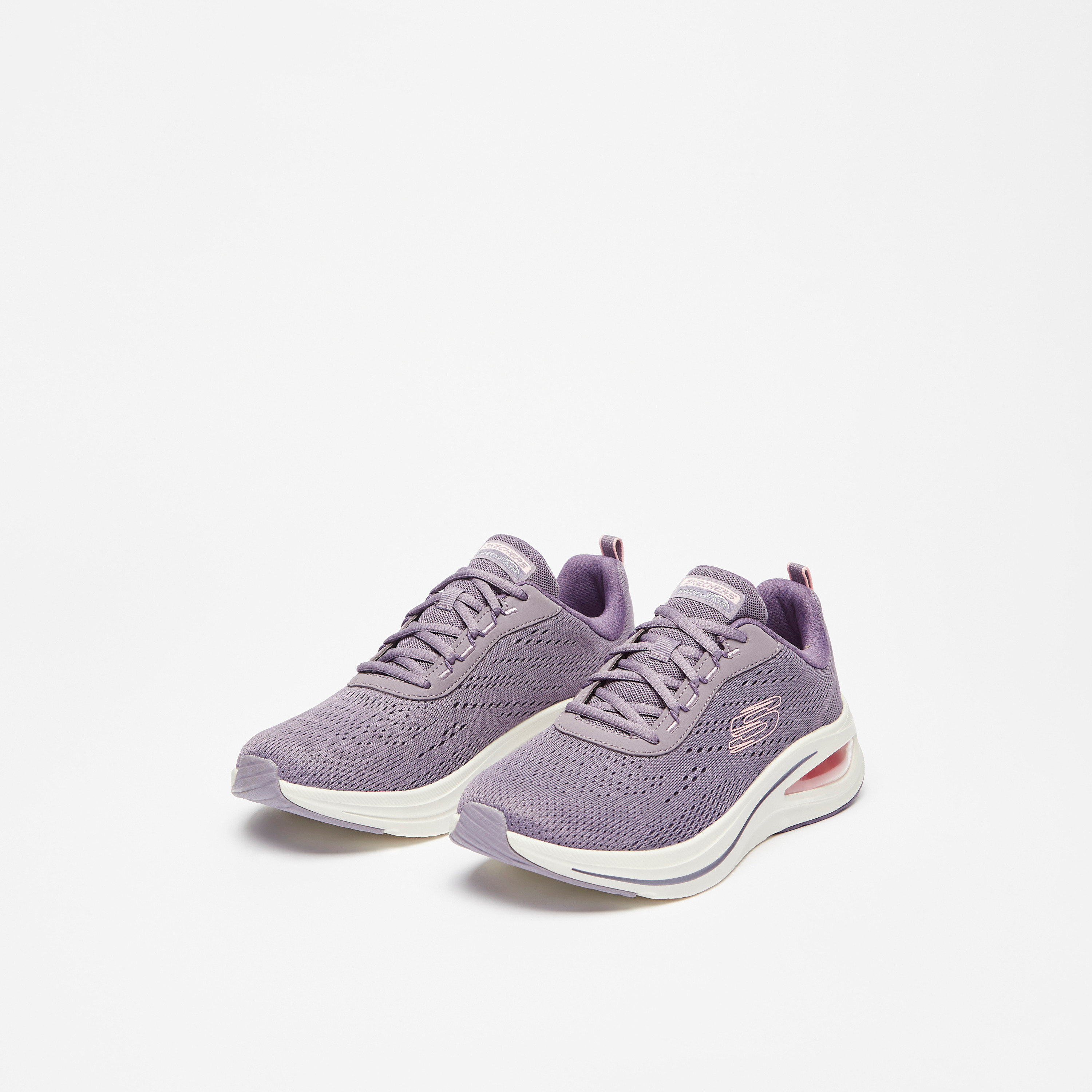 Purple skechers memory on sale foam