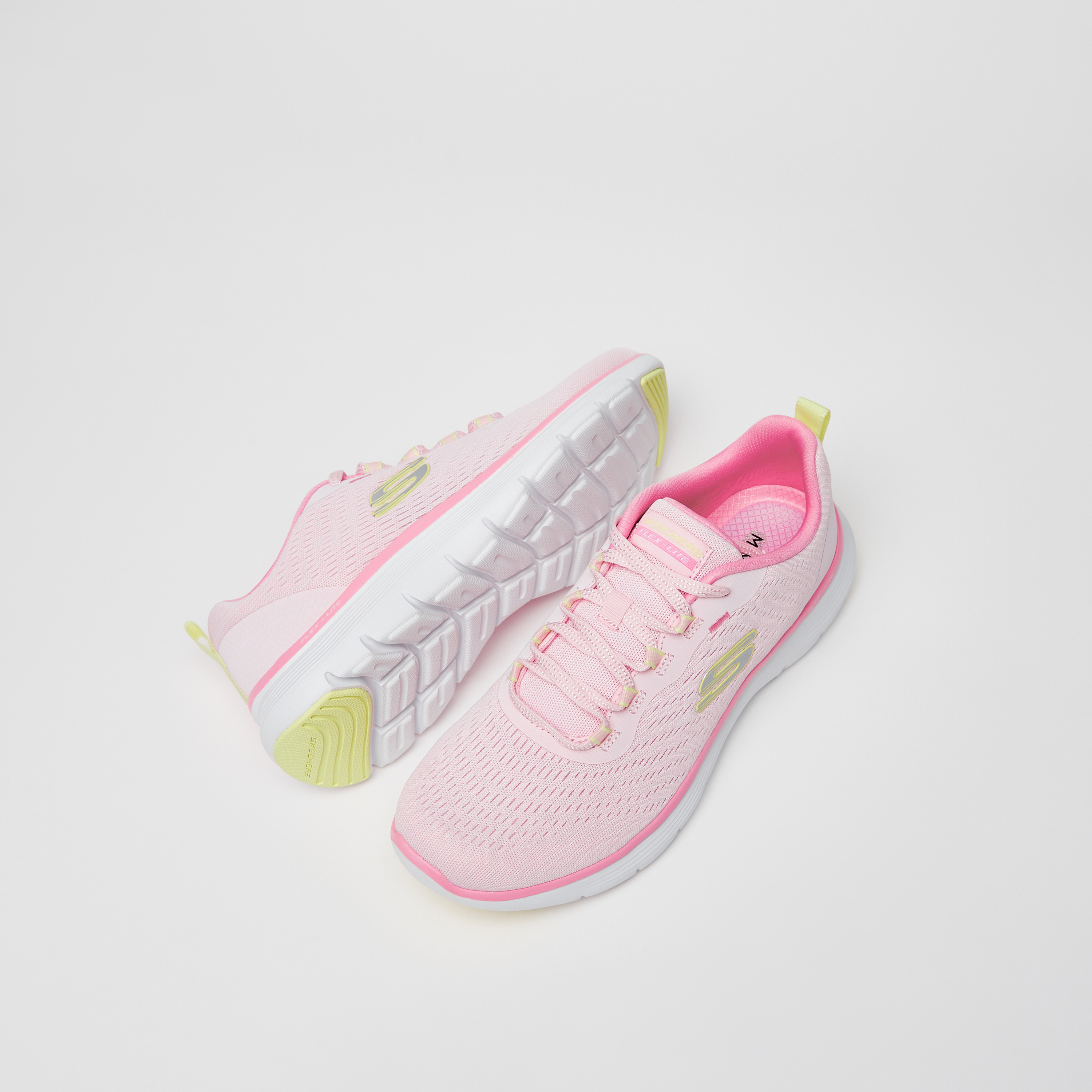 سكيتشرز حذاء رياضي فليكس ابيل 5.0 ميموري فوم كاحل منخفض للنساء 150201-BBK | OE-sports-women-shoes-image-22