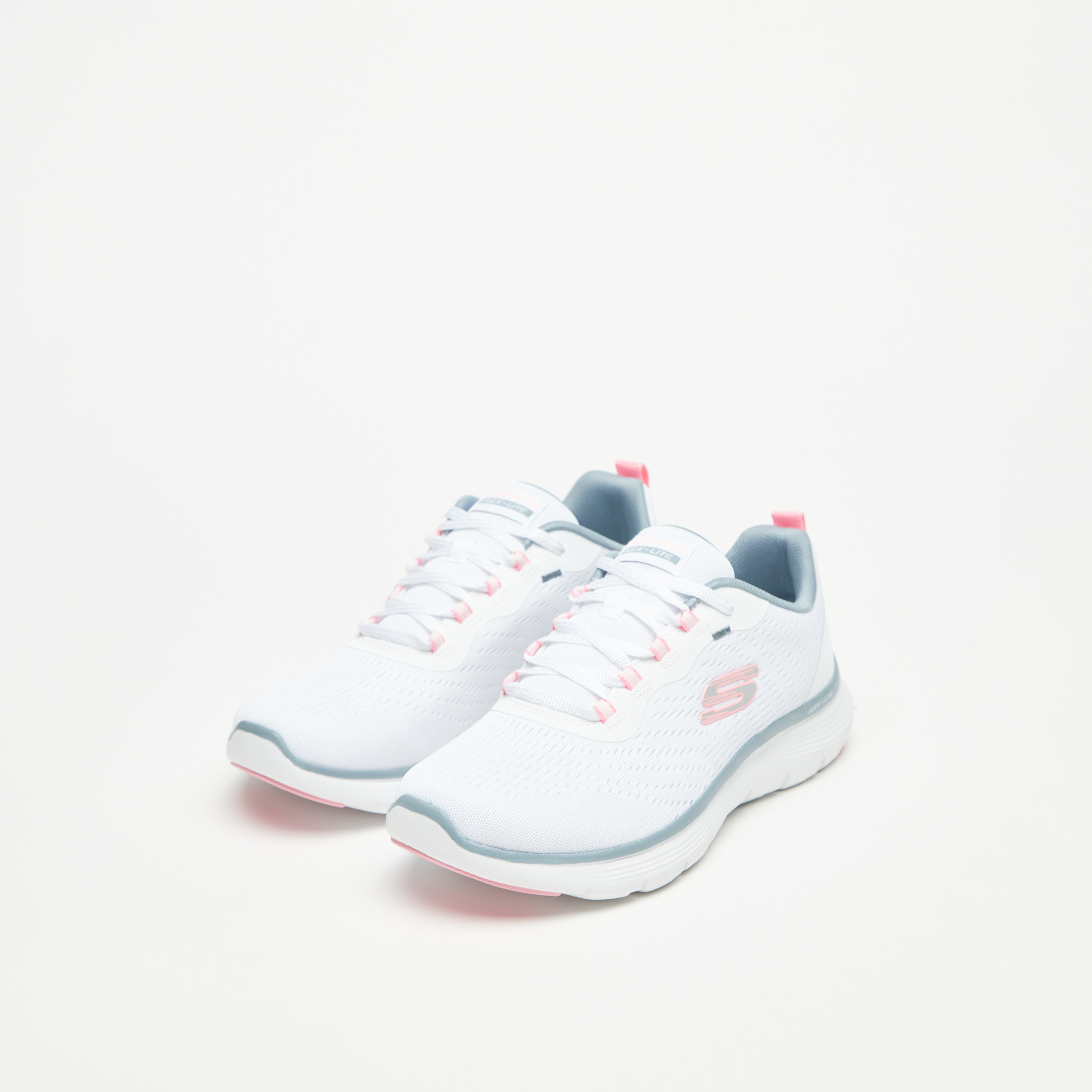 سكيتشرز حذاء رياضي فليكس ابيل 5.0 ميموري فوم كاحل منخفض للنساء 150201-BBK | OE-sports-women-shoes-image-26
