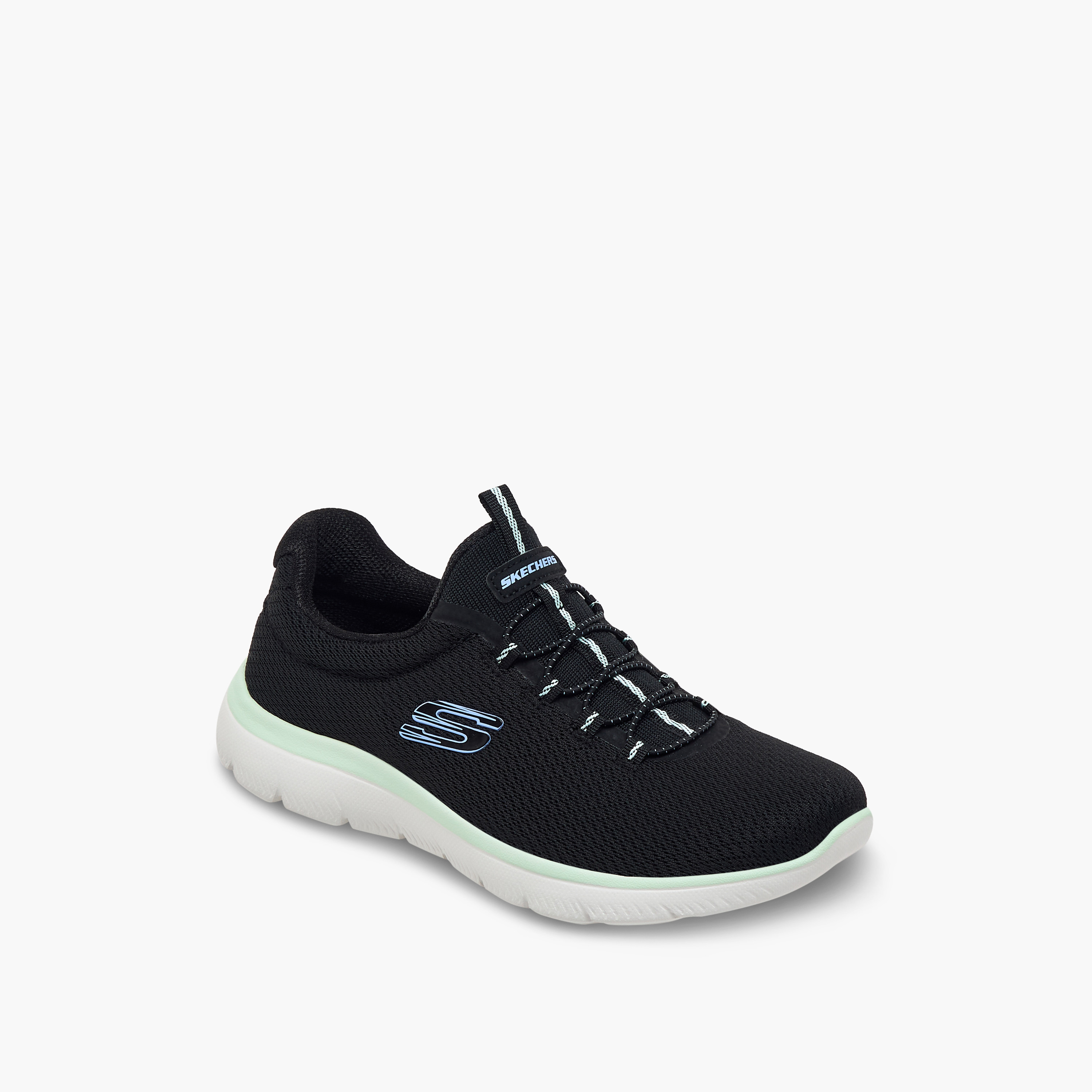 سكيتشرز - حذاء رياضي ساميتس سهل الارتداء منخفض الكاحل - للنساء-women-shoes-sneakers-image-22